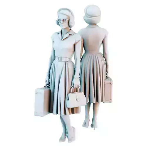 Everyday Life in the 1950s Vintage Figures Collection