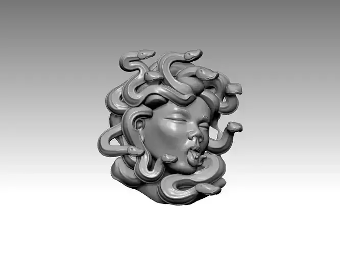 Medusa girl woman snakes