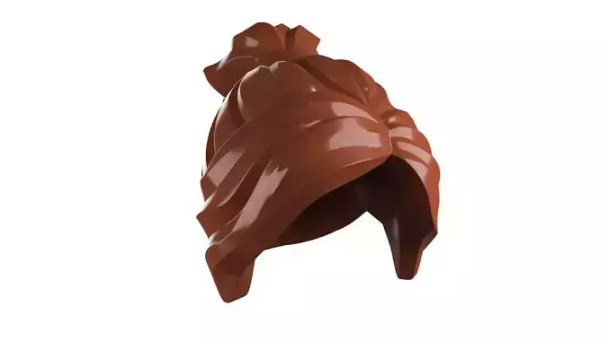 Custom3Dprint Minifigure Accessory - Minifigure Hair S2 - 070