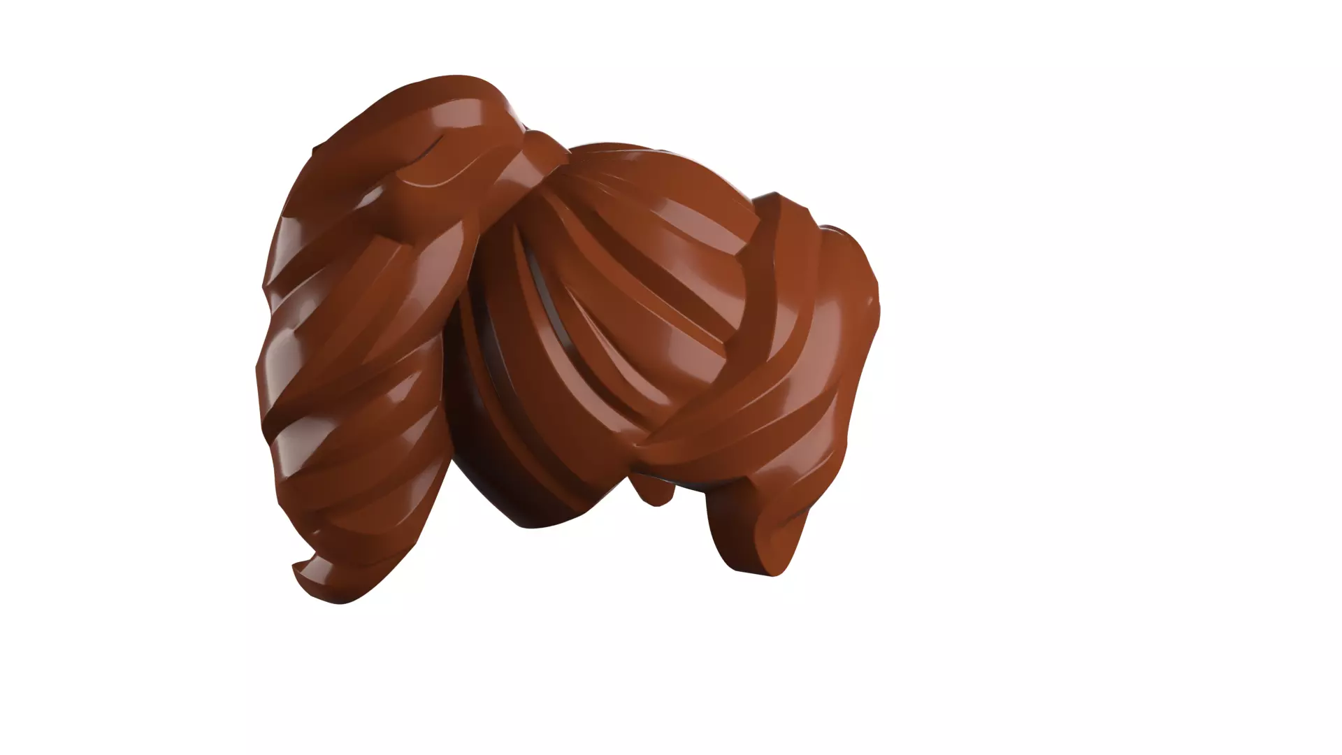 Custom3Dprint Minifigure Accessory - Minifigure Hair S2 - 070 3D print model_29