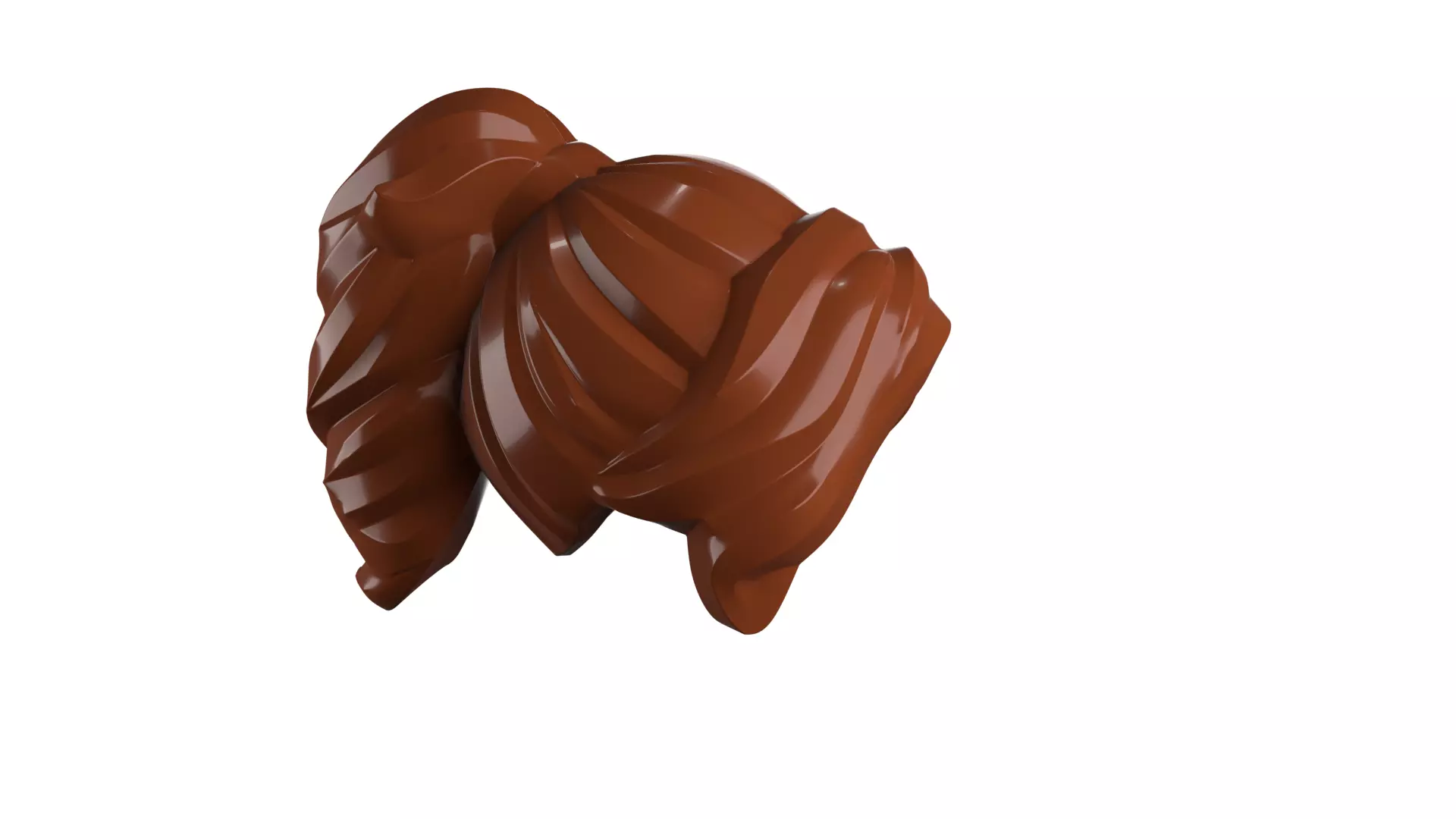 Custom3Dprint Minifigure Accessory - Minifigure Hair S2 - 070 3D print model_23