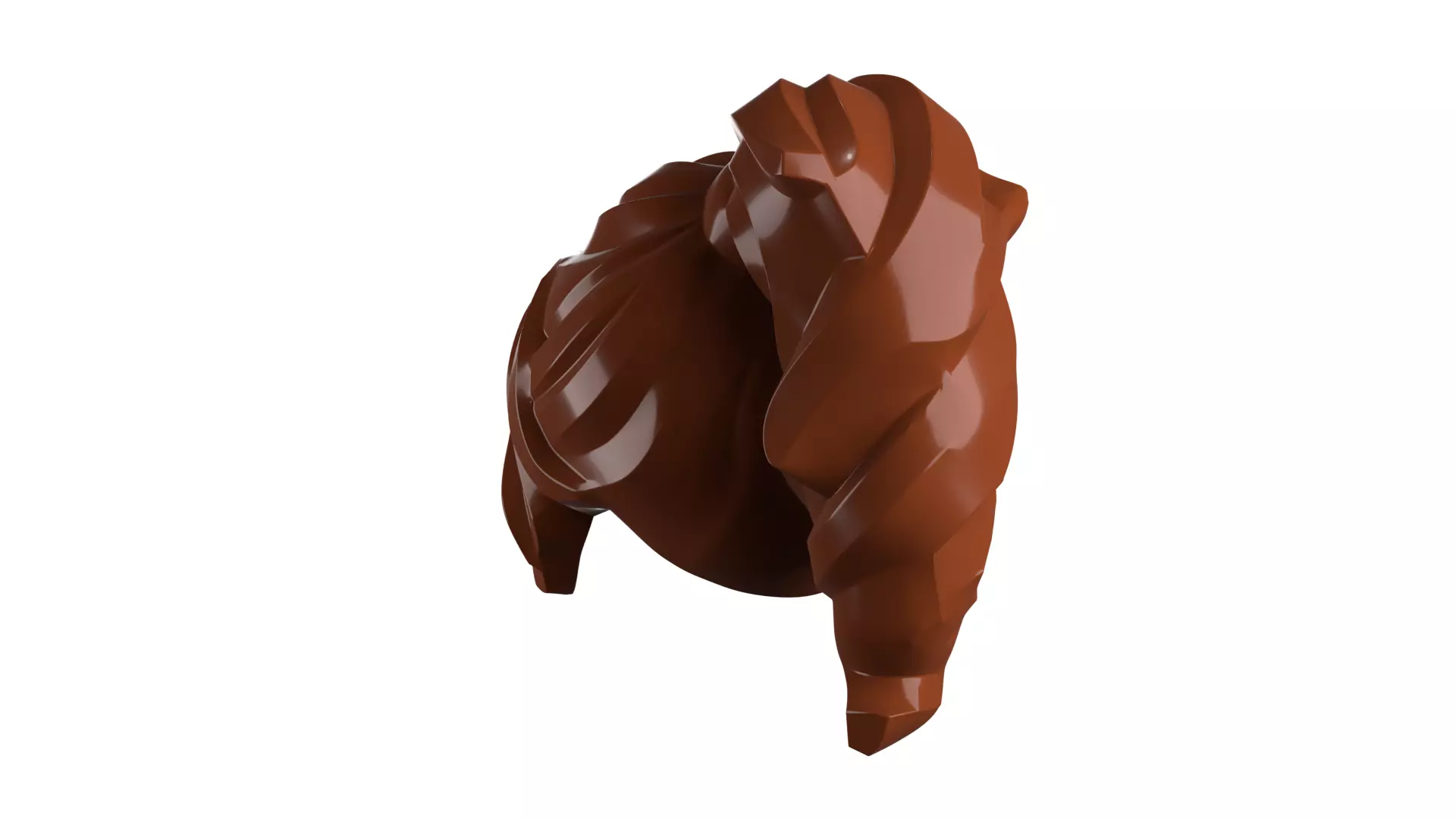 Custom3Dprint Minifigure Accessory - Minifigure Hair S2 - 070 3D print model_51