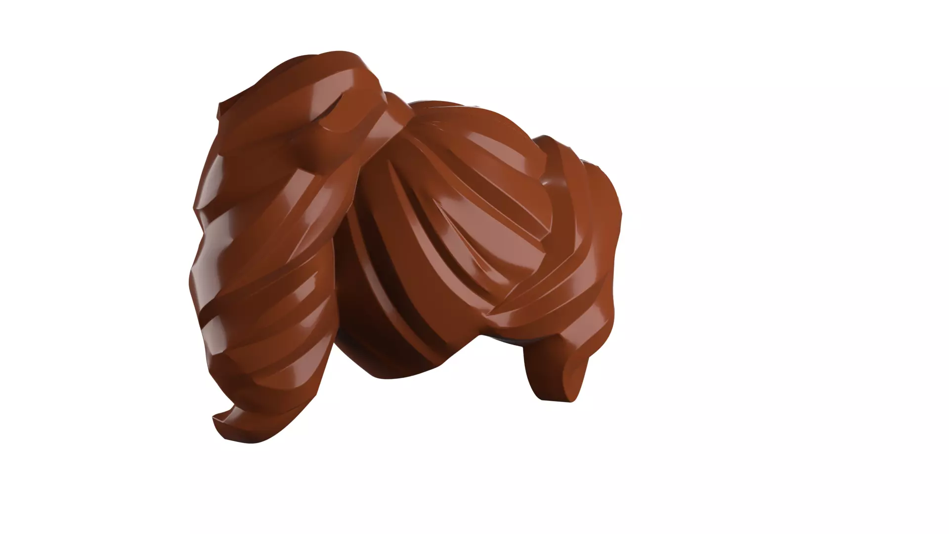 Custom3Dprint Minifigure Accessory - Minifigure Hair S2 - 070 3D print model_32