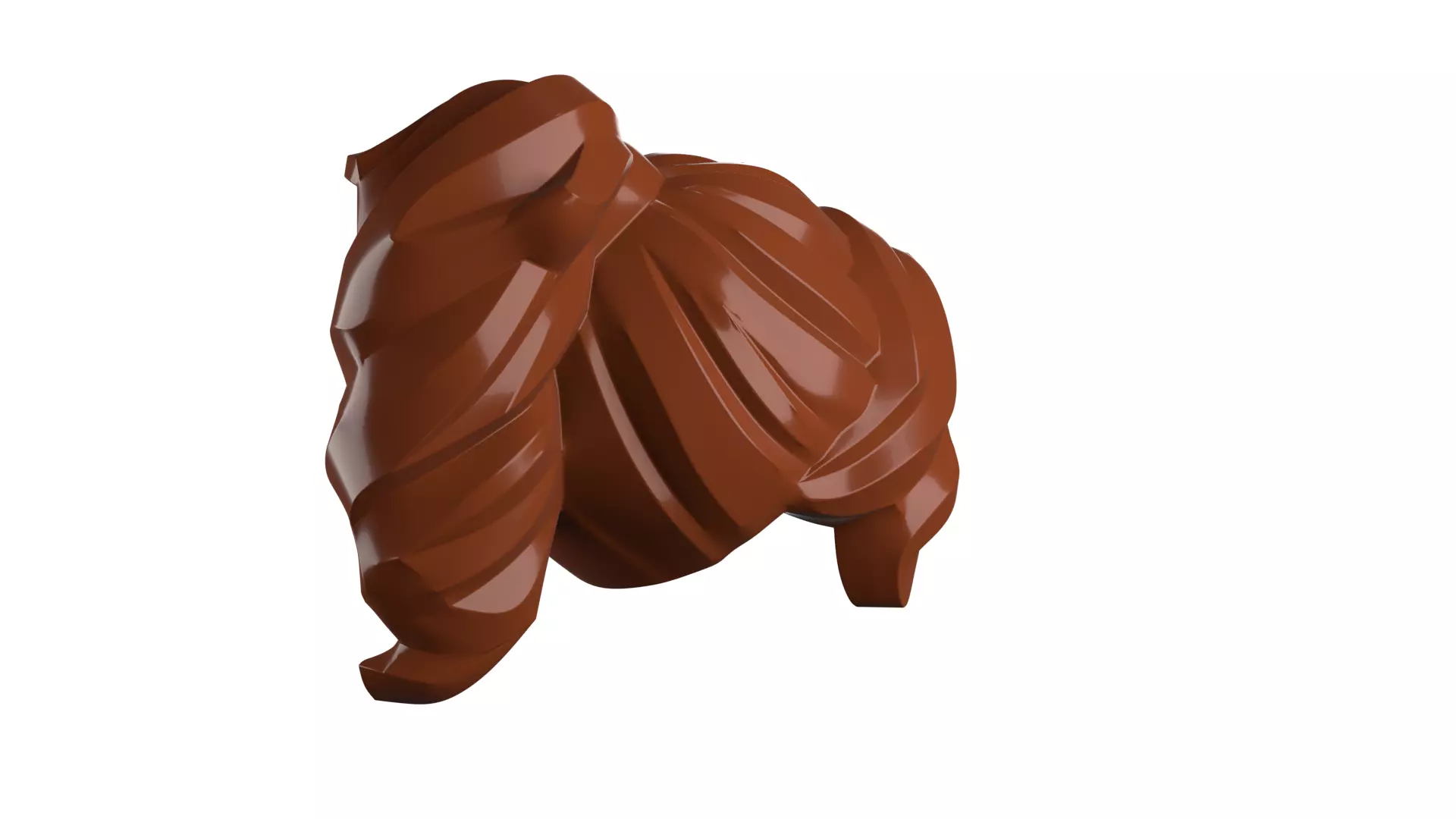 Custom3Dprint Minifigure Accessory - Minifigure Hair S2 - 070 3D print model_35