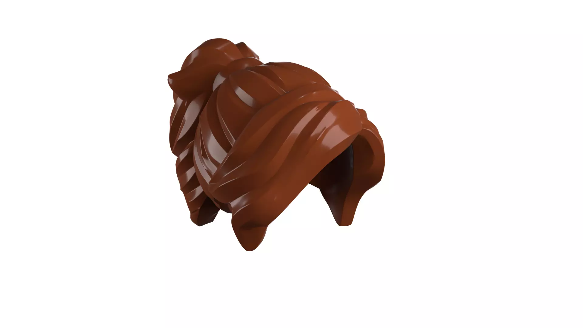 Custom3Dprint Minifigure Accessory - Minifigure Hair S2 - 070 3D print model_15