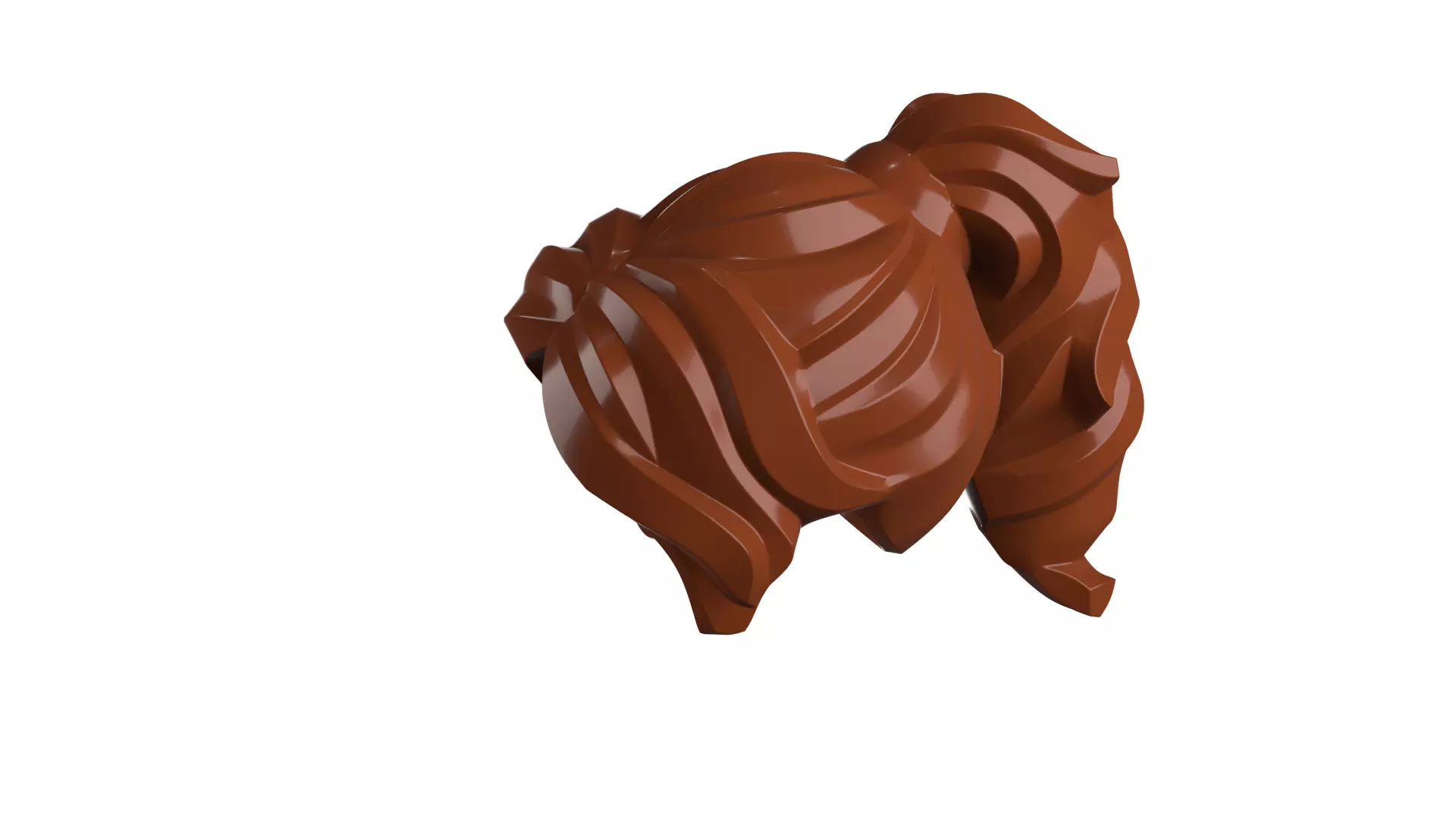 Custom3Dprint Minifigure Accessory - Minifigure Hair S2 - 070 3D print model_69