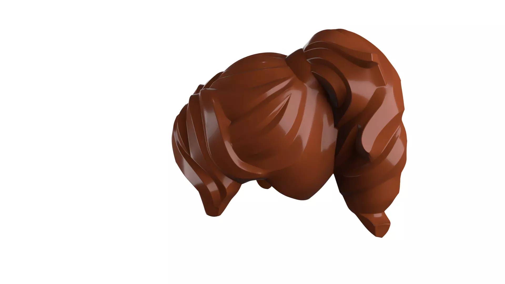 Custom3Dprint Minifigure Accessory - Minifigure Hair S2 - 070 3D print model_61