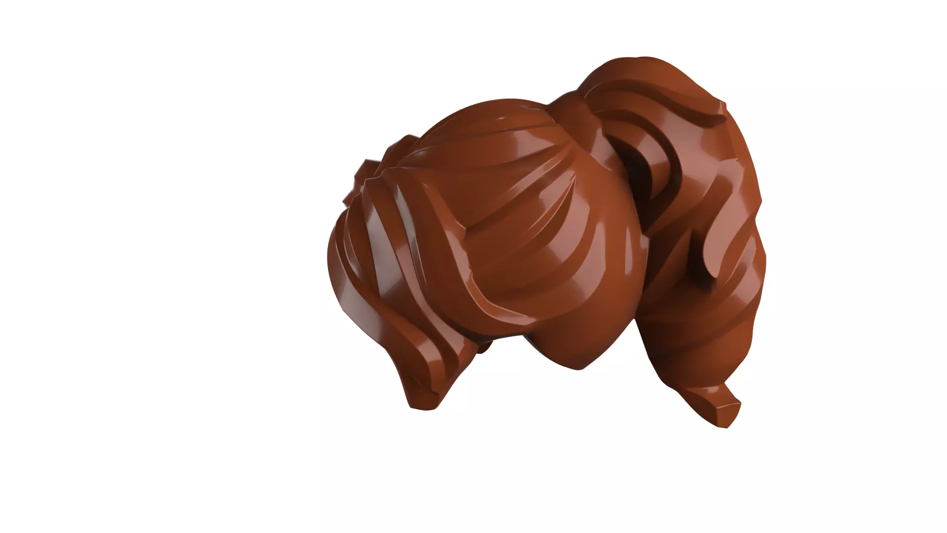 Custom3Dprint Minifigure Accessory - Minifigure Hair S2 - 070 3D print model_64