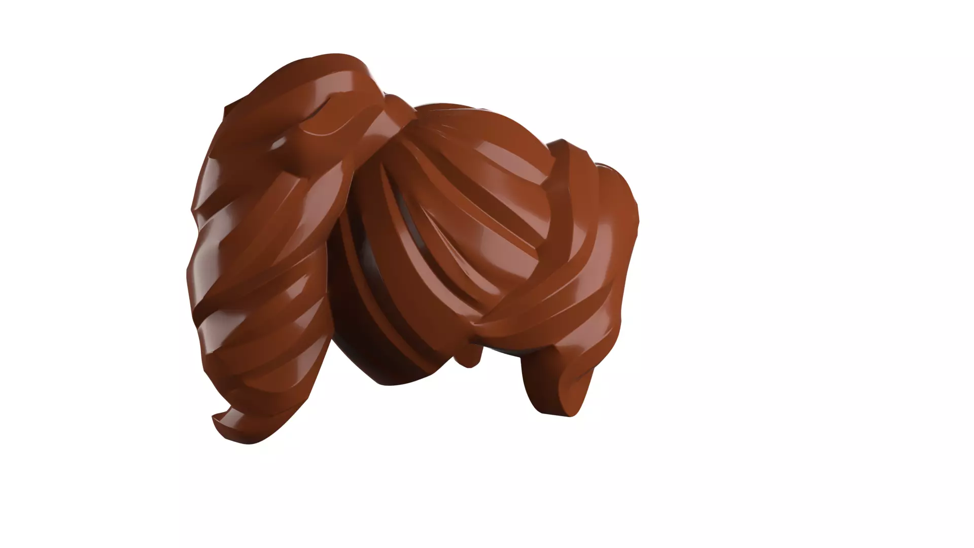 Custom3Dprint Minifigure Accessory - Minifigure Hair S2 - 070 3D print model_30