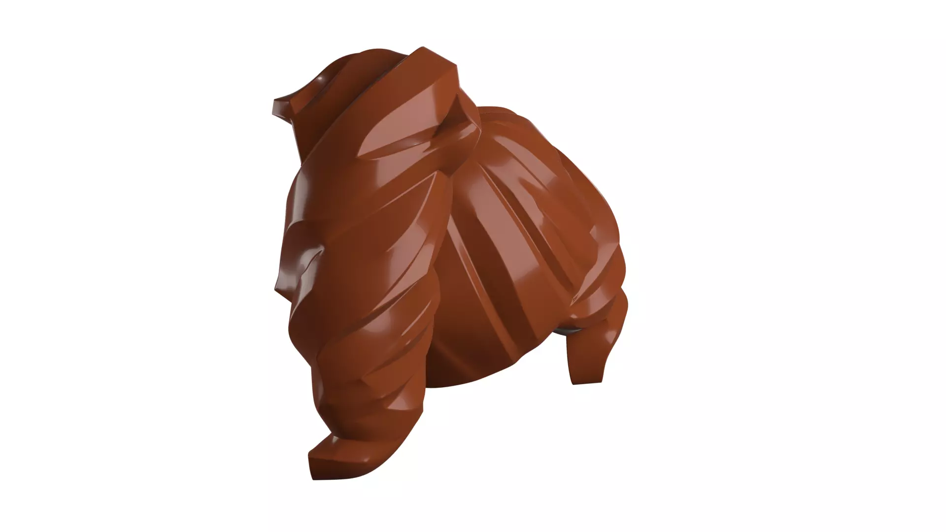 Custom3Dprint Minifigure Accessory - Minifigure Hair S2 - 070 3D print model_40