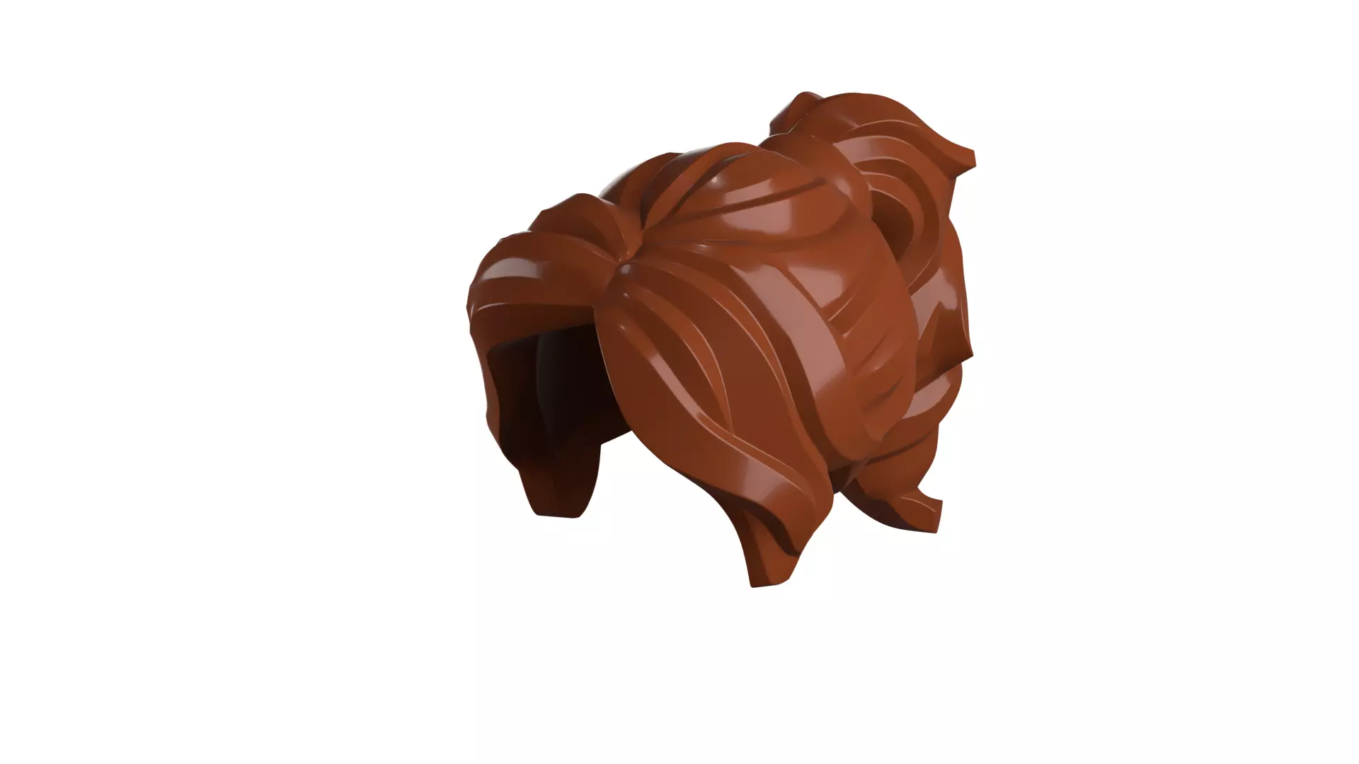 Custom3Dprint Minifigure Accessory - Minifigure Hair S2 - 070 3D print model_76