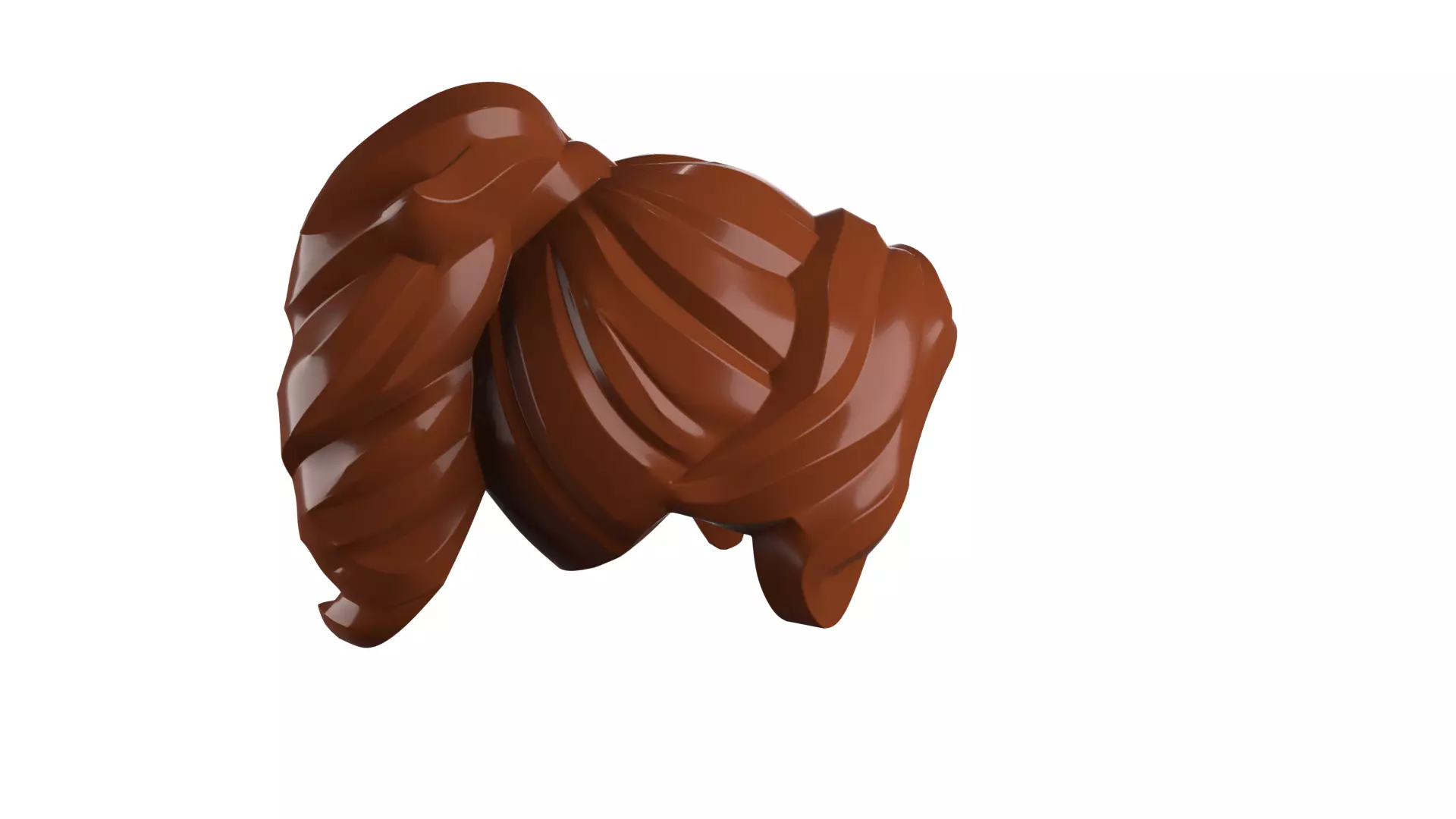 Custom3Dprint Minifigure Accessory - Minifigure Hair S2 - 070 3D print model_28