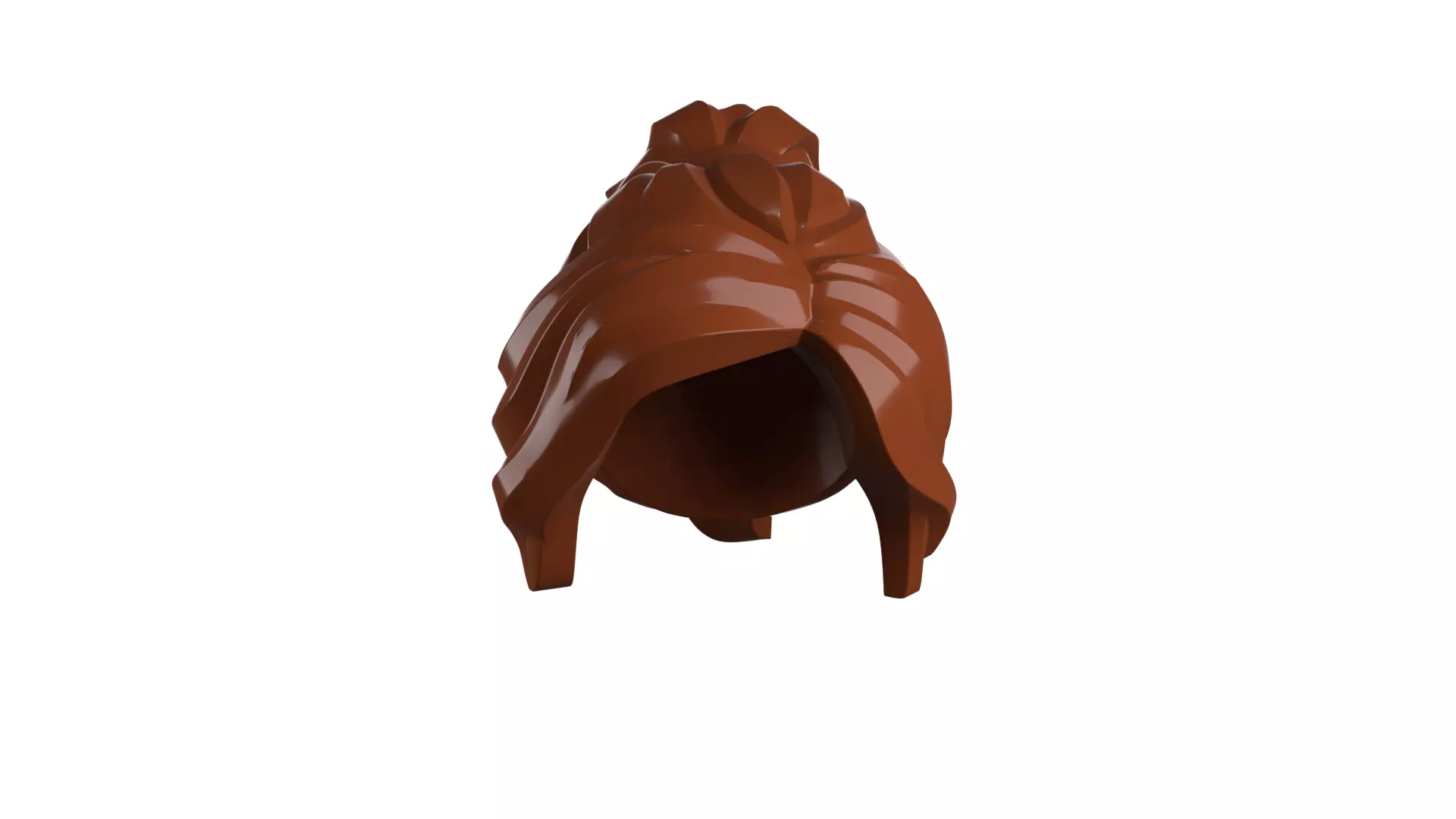 Custom3Dprint Minifigure Accessory - Minifigure Hair S2 - 070 3D print model_4