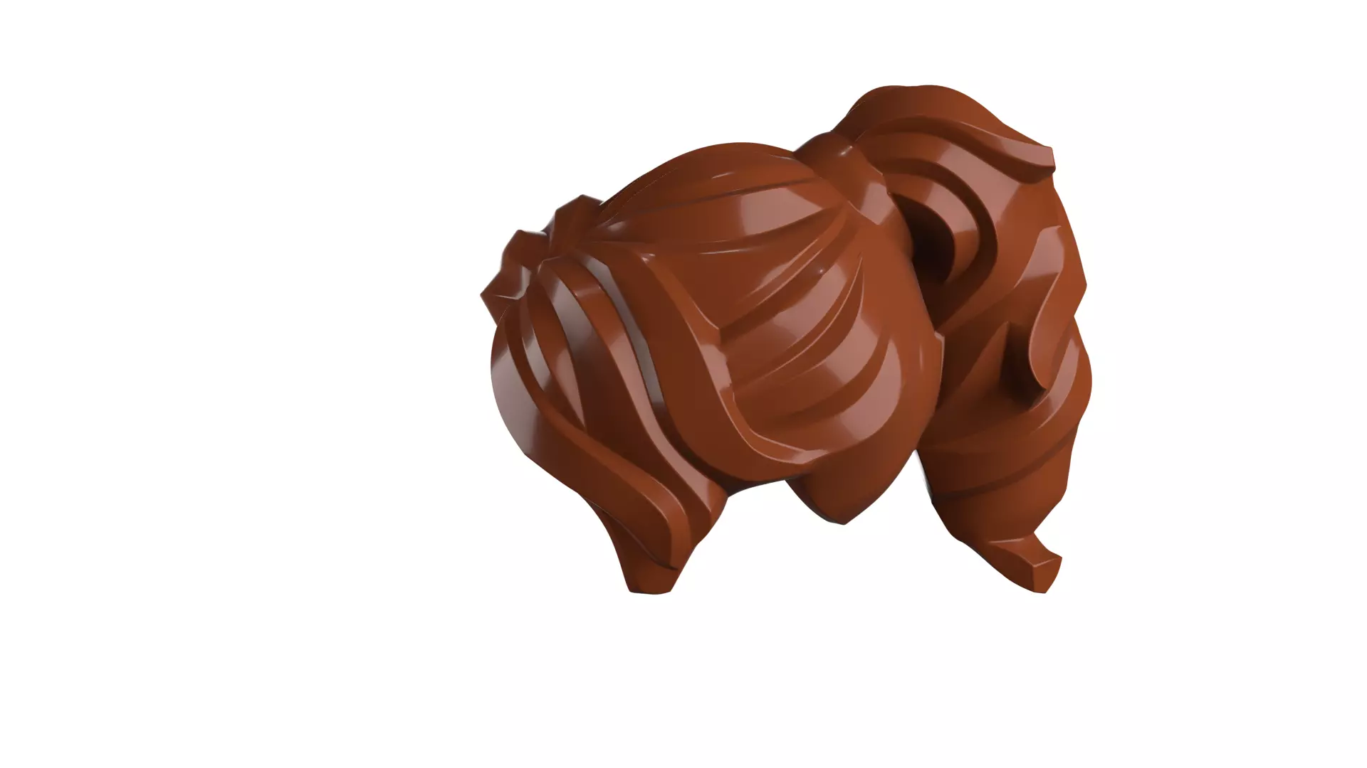 Custom3Dprint Minifigure Accessory - Minifigure Hair S2 - 070 3D print model_67