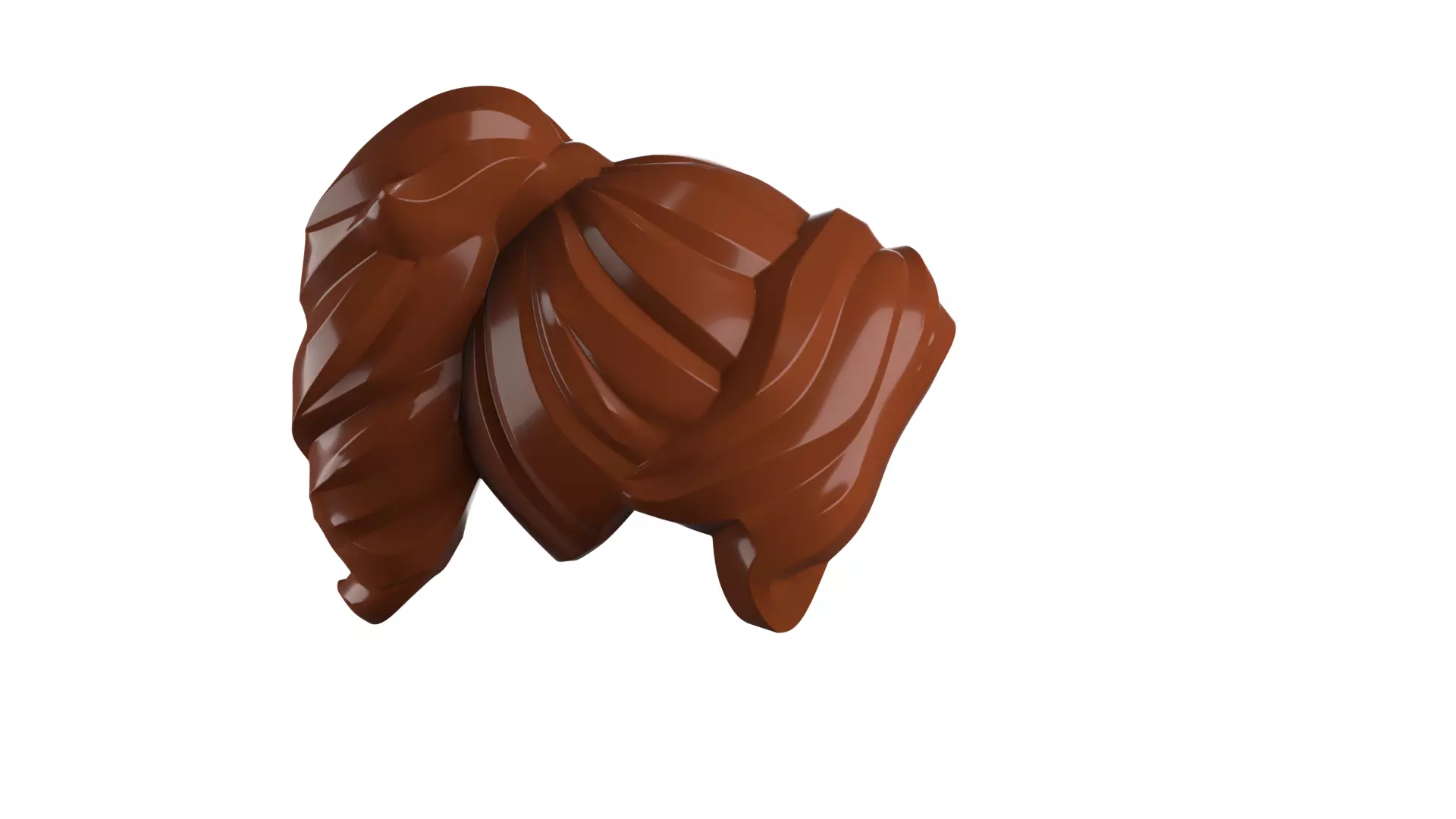 Custom3Dprint Minifigure Accessory - Minifigure Hair S2 - 070 3D print model_25