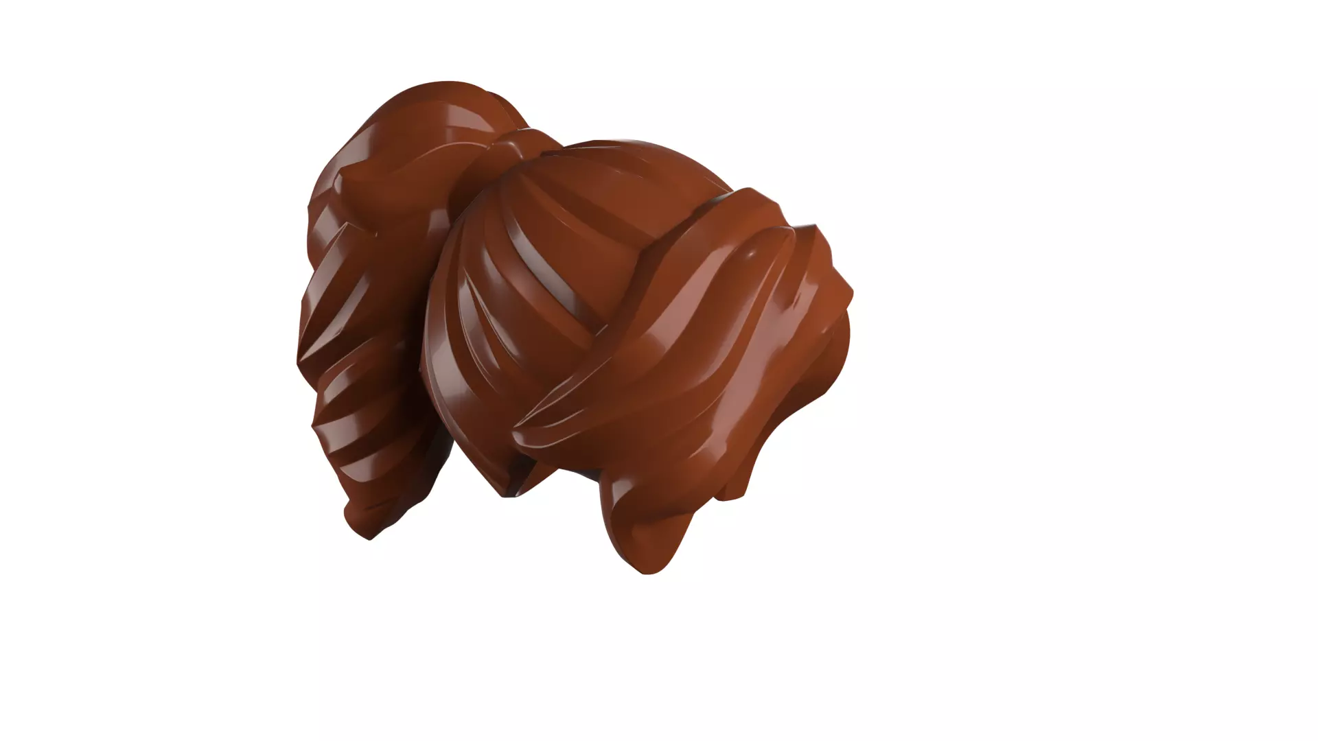 Custom3Dprint Minifigure Accessory - Minifigure Hair S2 - 070 3D print model_21