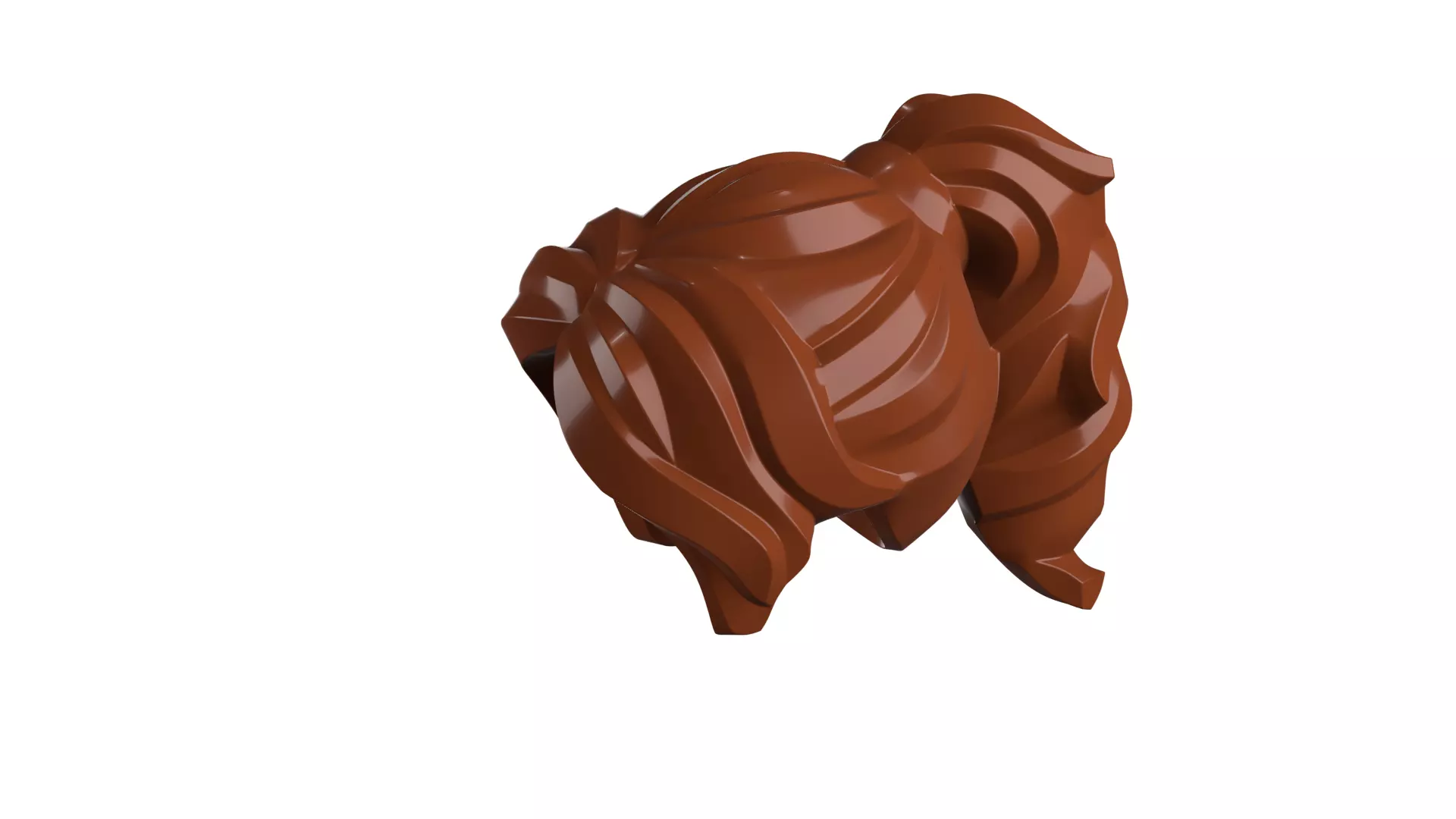 Custom3Dprint Minifigure Accessory - Minifigure Hair S2 - 070 3D print model_70