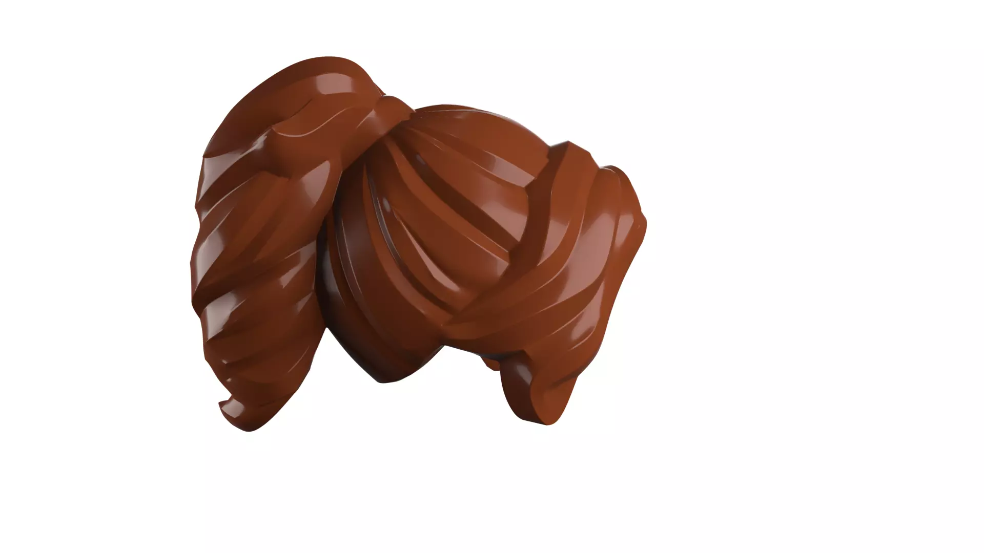 Custom3Dprint Minifigure Accessory - Minifigure Hair S2 - 070 3D print model_27