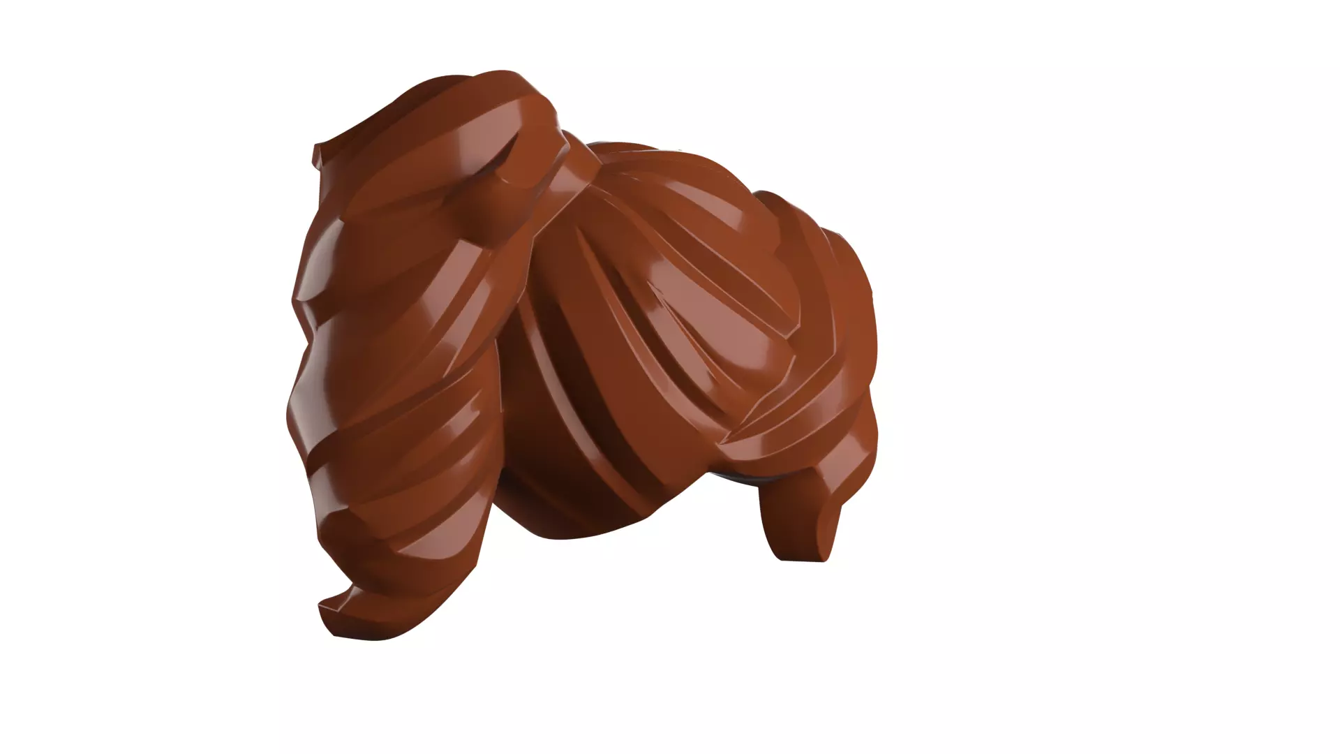 Custom3Dprint Minifigure Accessory - Minifigure Hair S2 - 070 3D print model_34