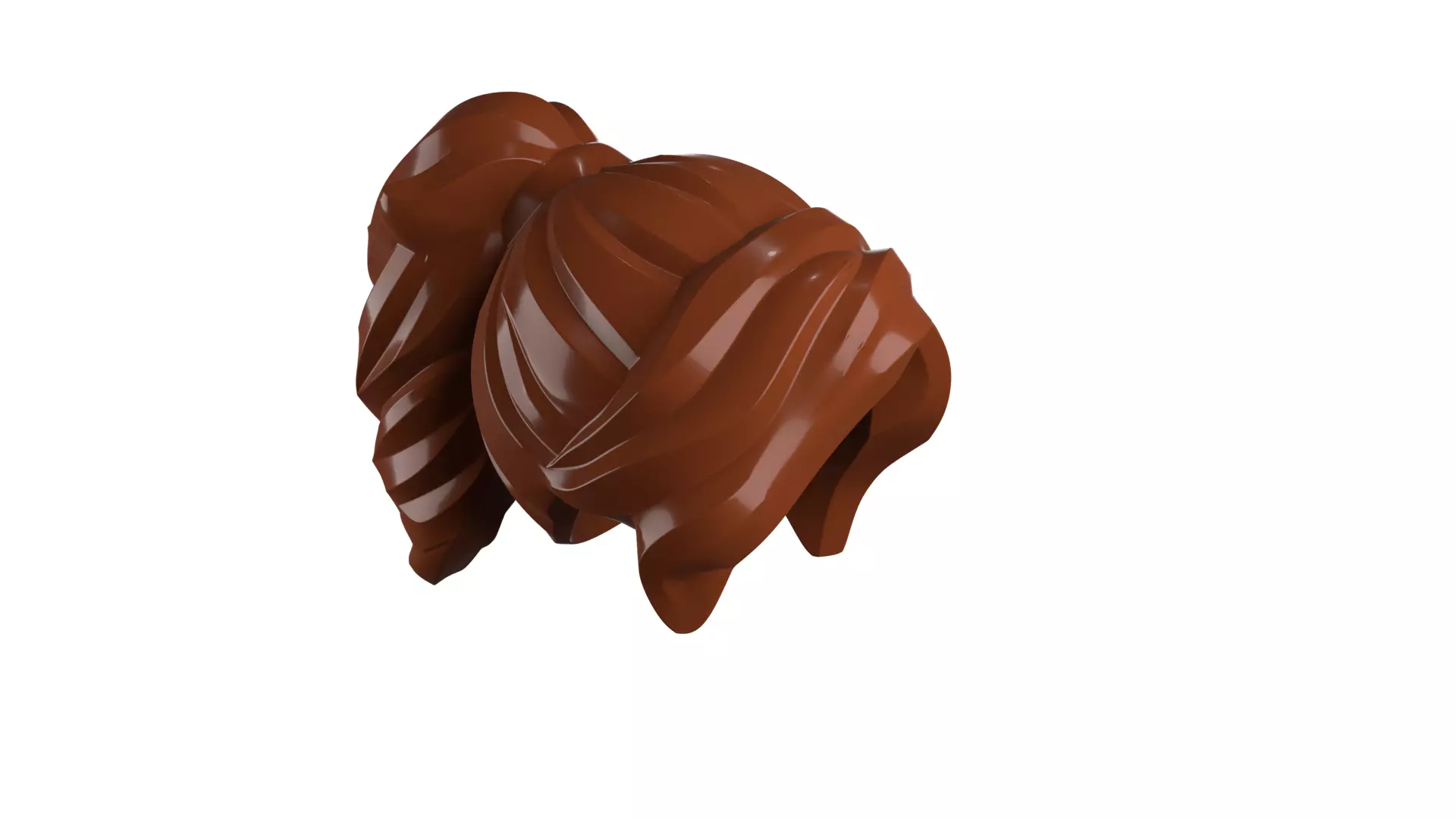 Custom3Dprint Minifigure Accessory - Minifigure Hair S2 - 070 3D print model_19