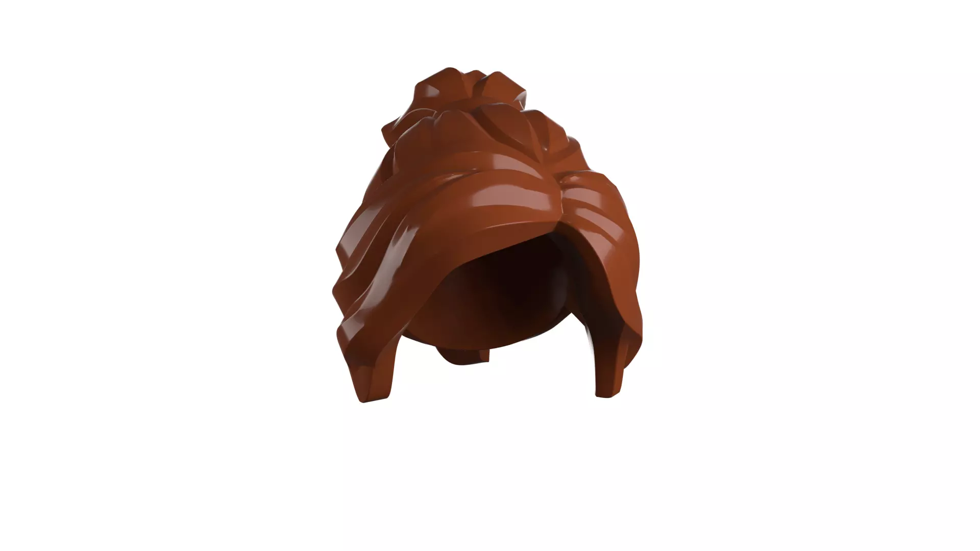 Custom3Dprint Minifigure Accessory - Minifigure Hair S2 - 070 3D print model_6