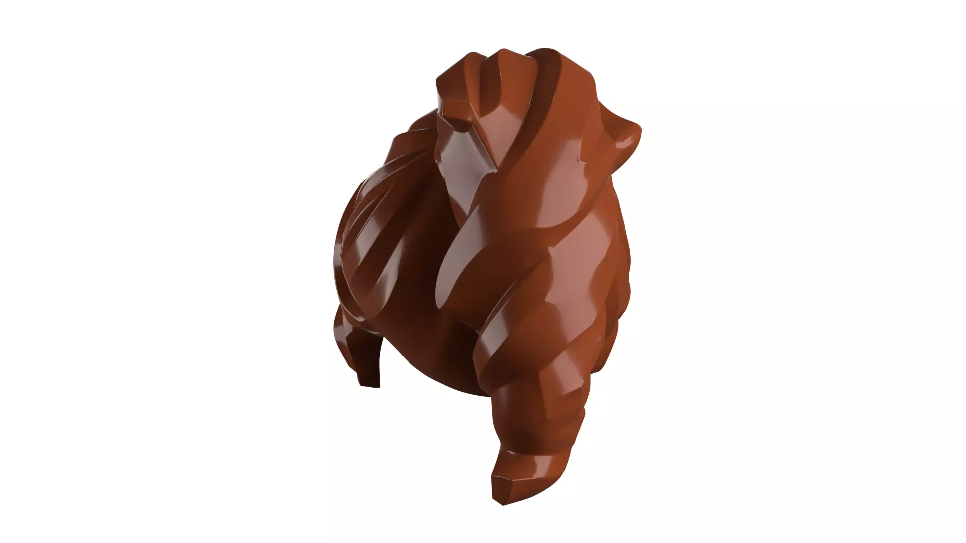 Custom3Dprint Minifigure Accessory - Minifigure Hair S2 - 070 3D print model_48