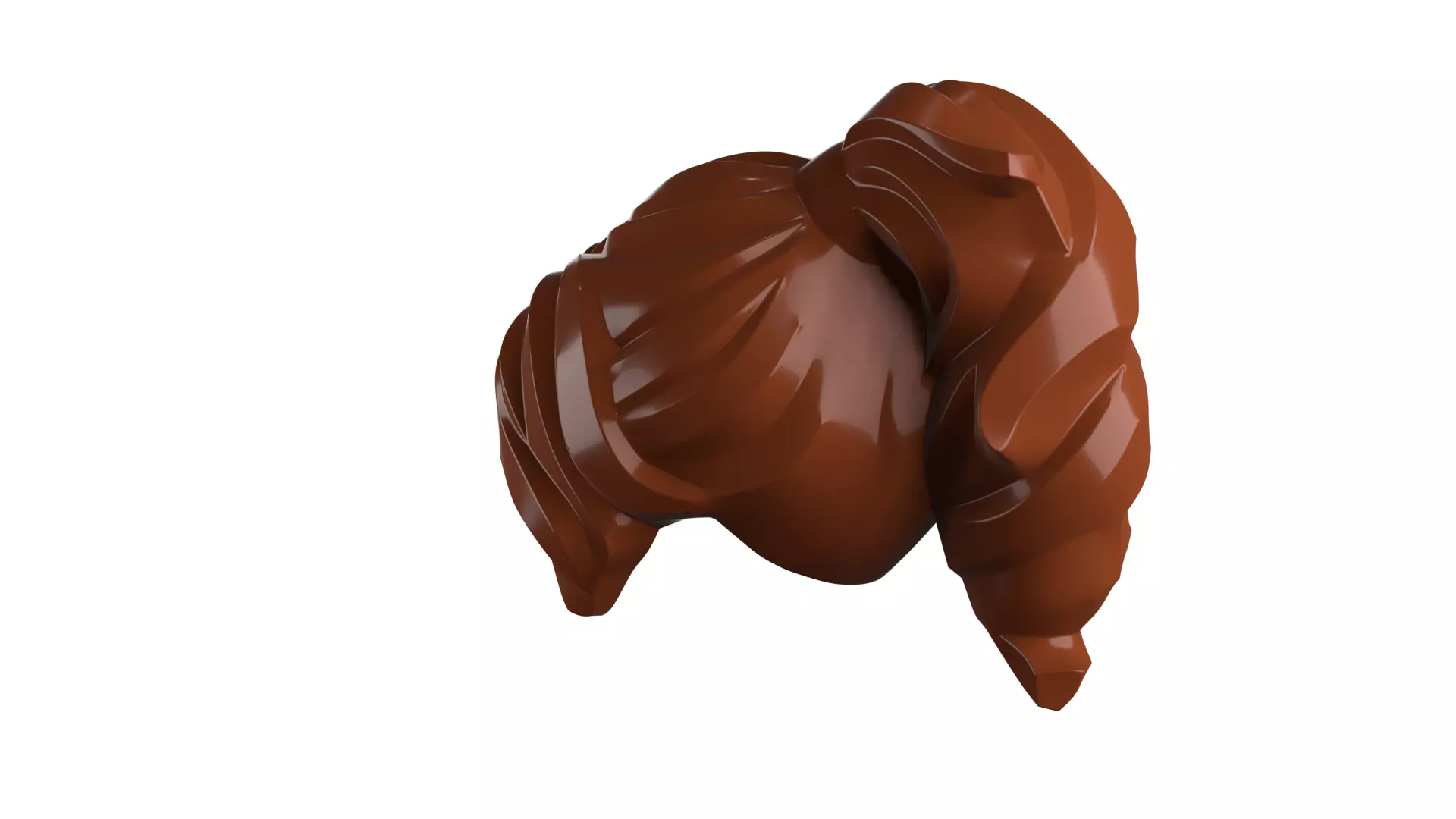 Custom3Dprint Minifigure Accessory - Minifigure Hair S2 - 070 3D print model_58