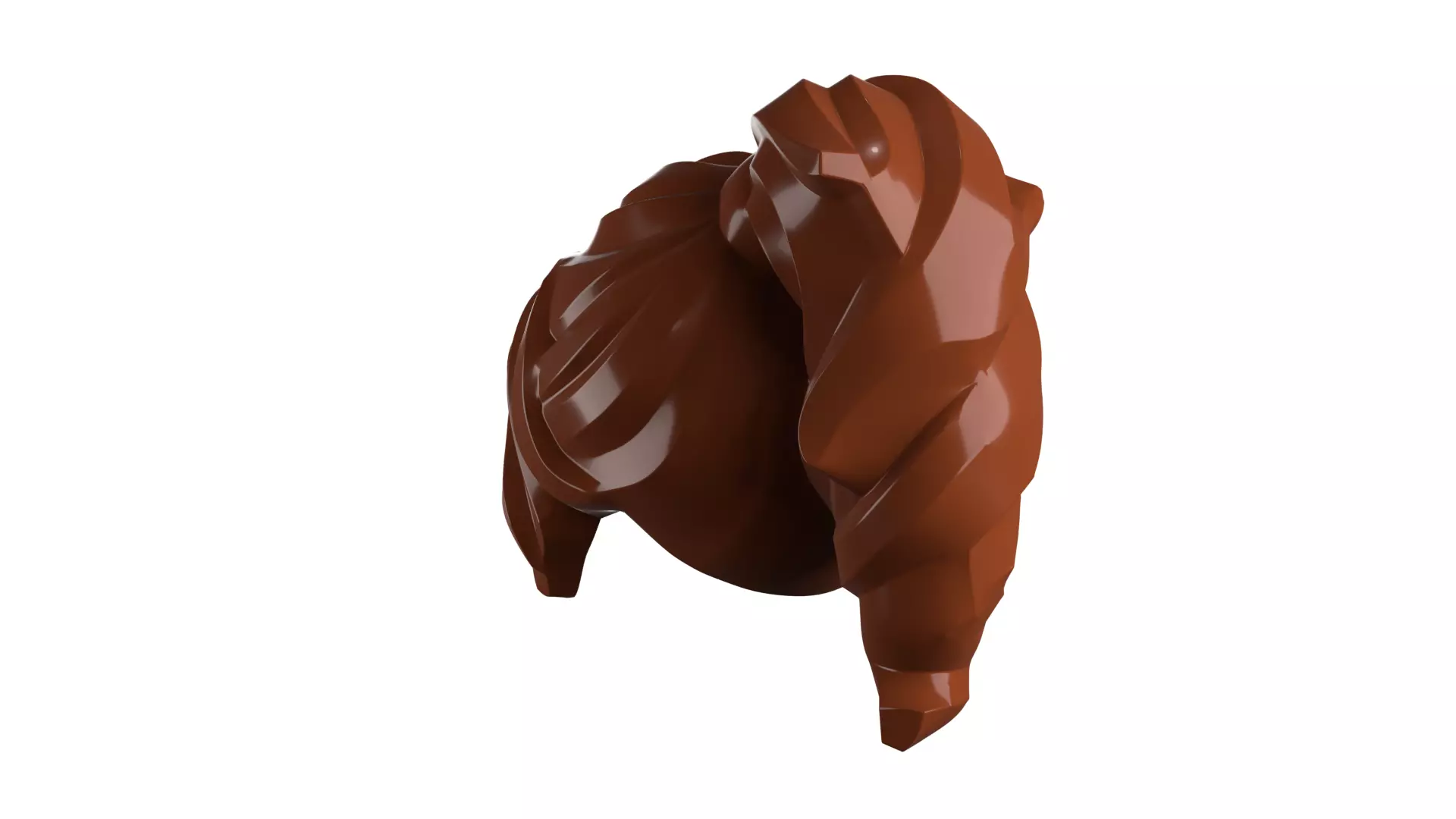 Custom3Dprint Minifigure Accessory - Minifigure Hair S2 - 070 3D print model_52