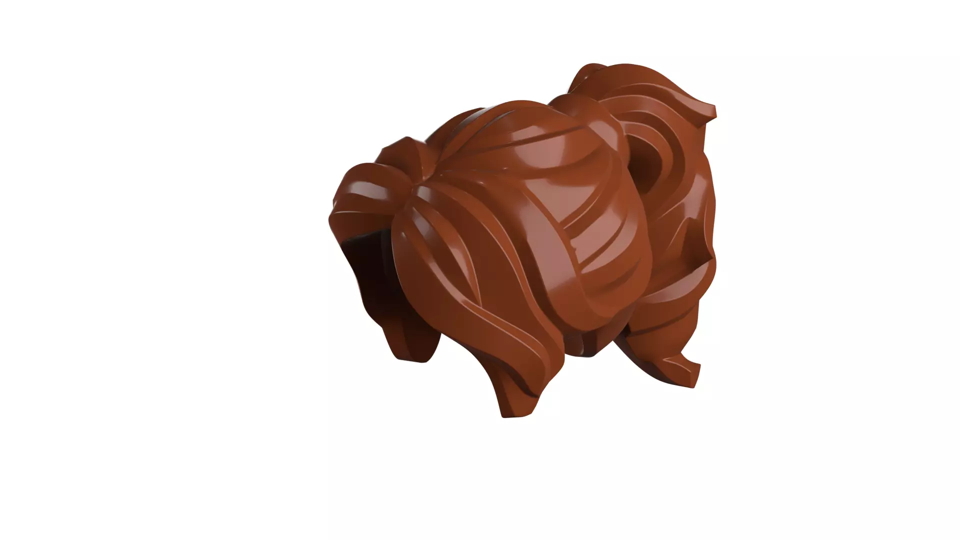 Custom3Dprint Minifigure Accessory - Minifigure Hair S2 - 070 3D print model_73