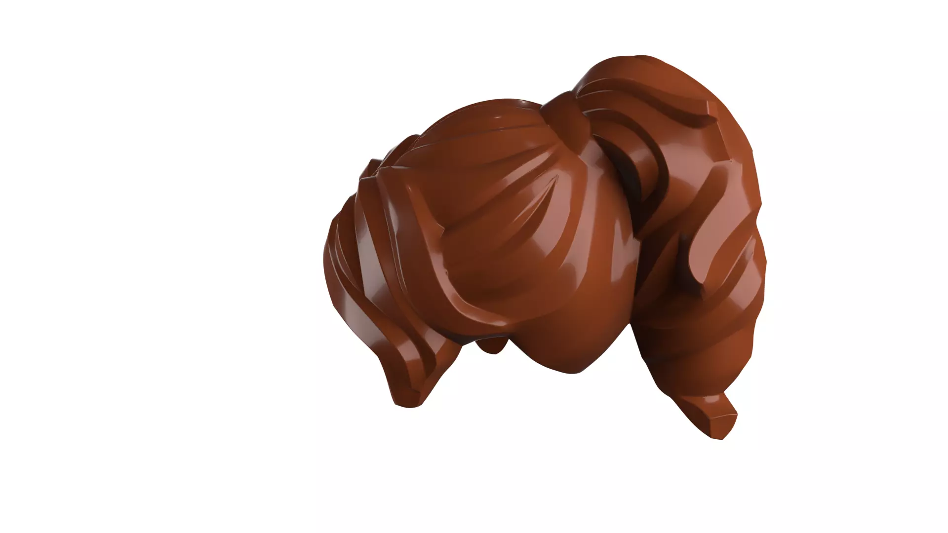 Custom3Dprint Minifigure Accessory - Minifigure Hair S2 - 070 3D print model_62