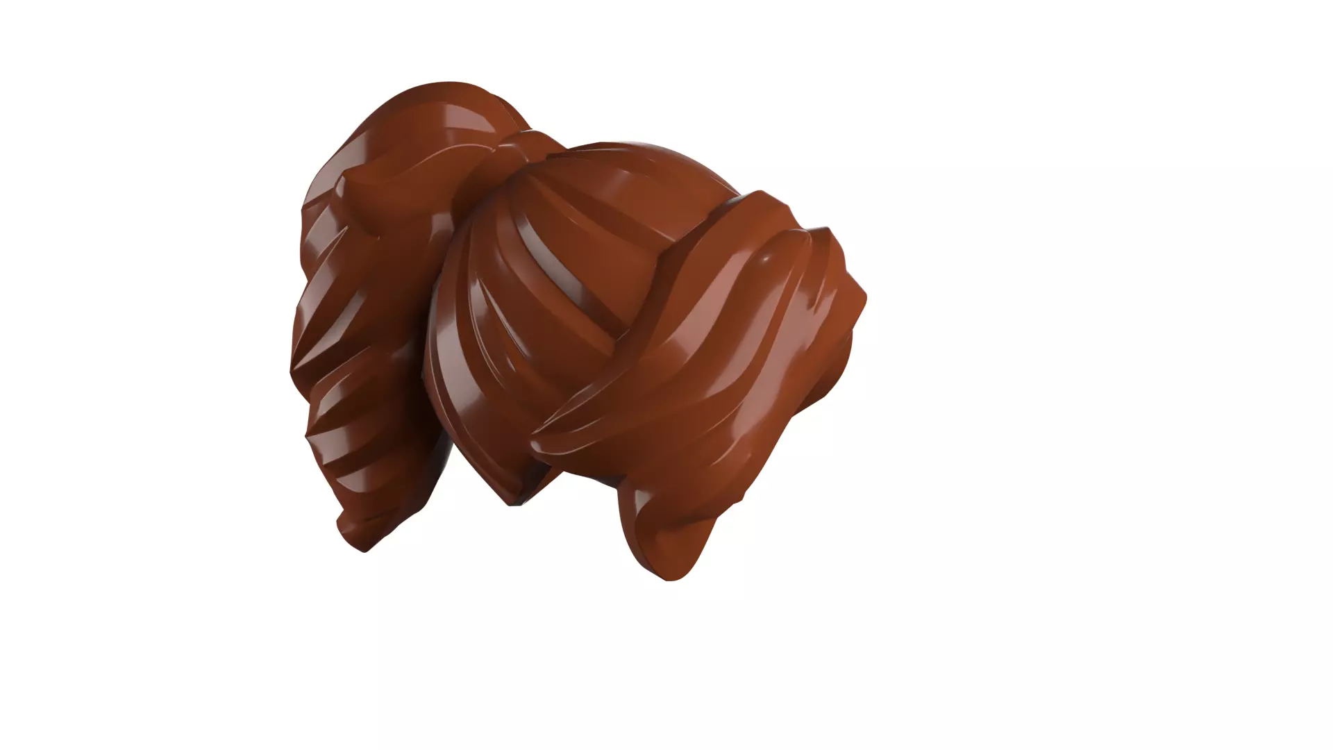 Custom3Dprint Minifigure Accessory - Minifigure Hair S2 - 070 3D print model_22