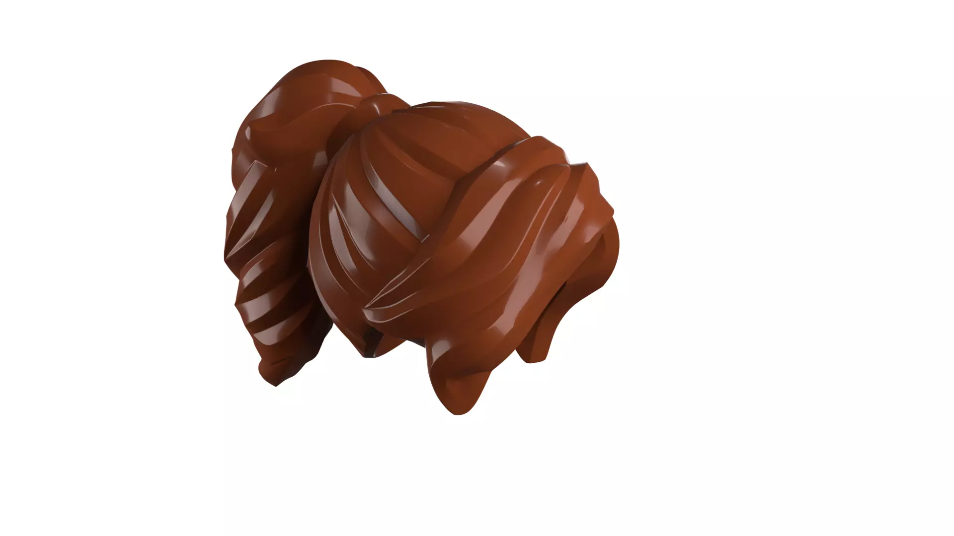 Custom3Dprint Minifigure Accessory - Minifigure Hair S2 - 070 3D print model_20