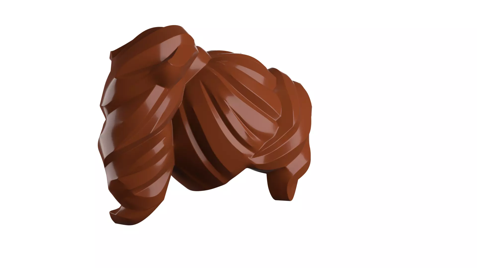 Custom3Dprint Minifigure Accessory - Minifigure Hair S2 - 070 3D print model_33