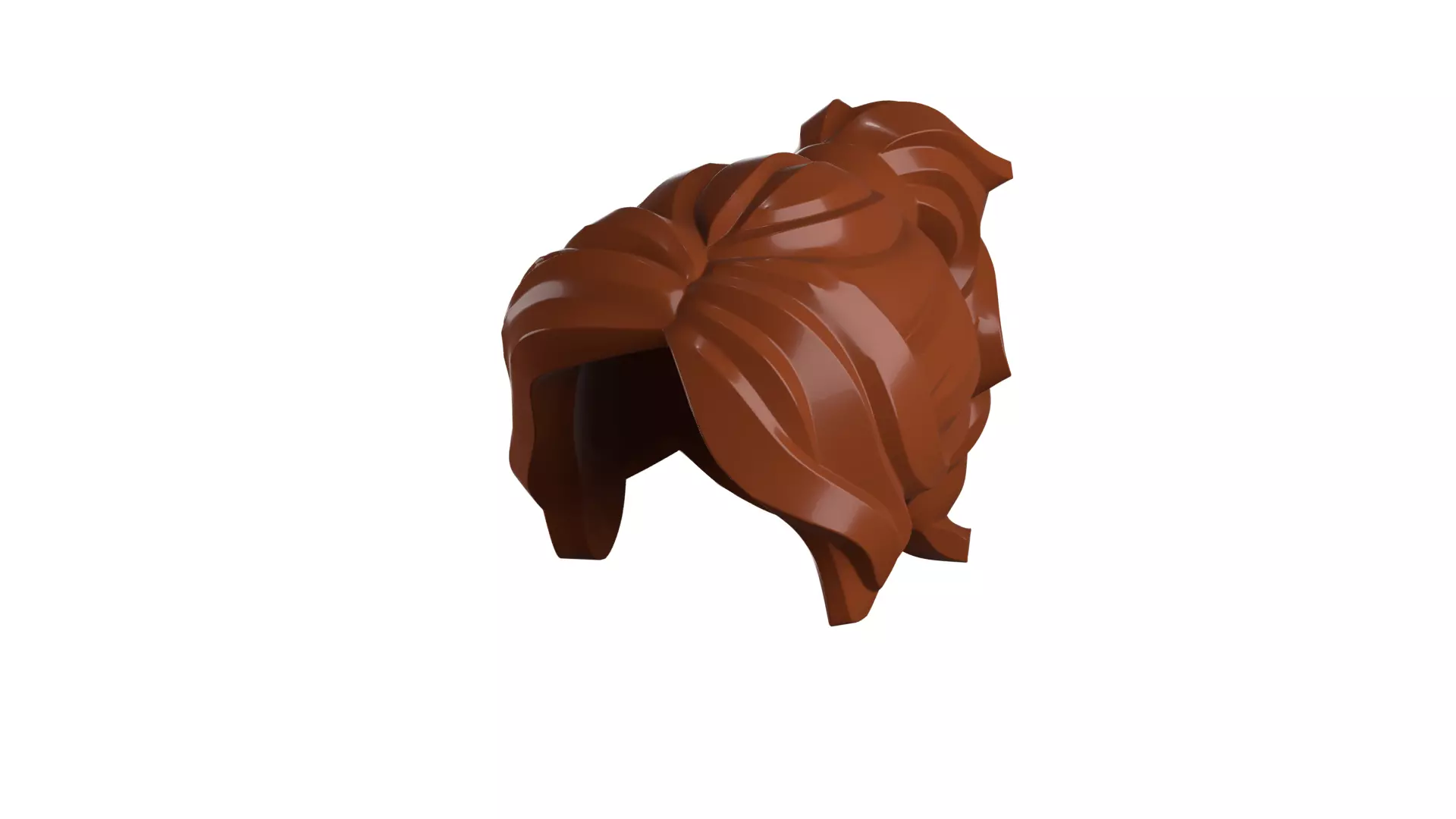 Custom3Dprint Minifigure Accessory - Minifigure Hair S2 - 070 3D print model_78