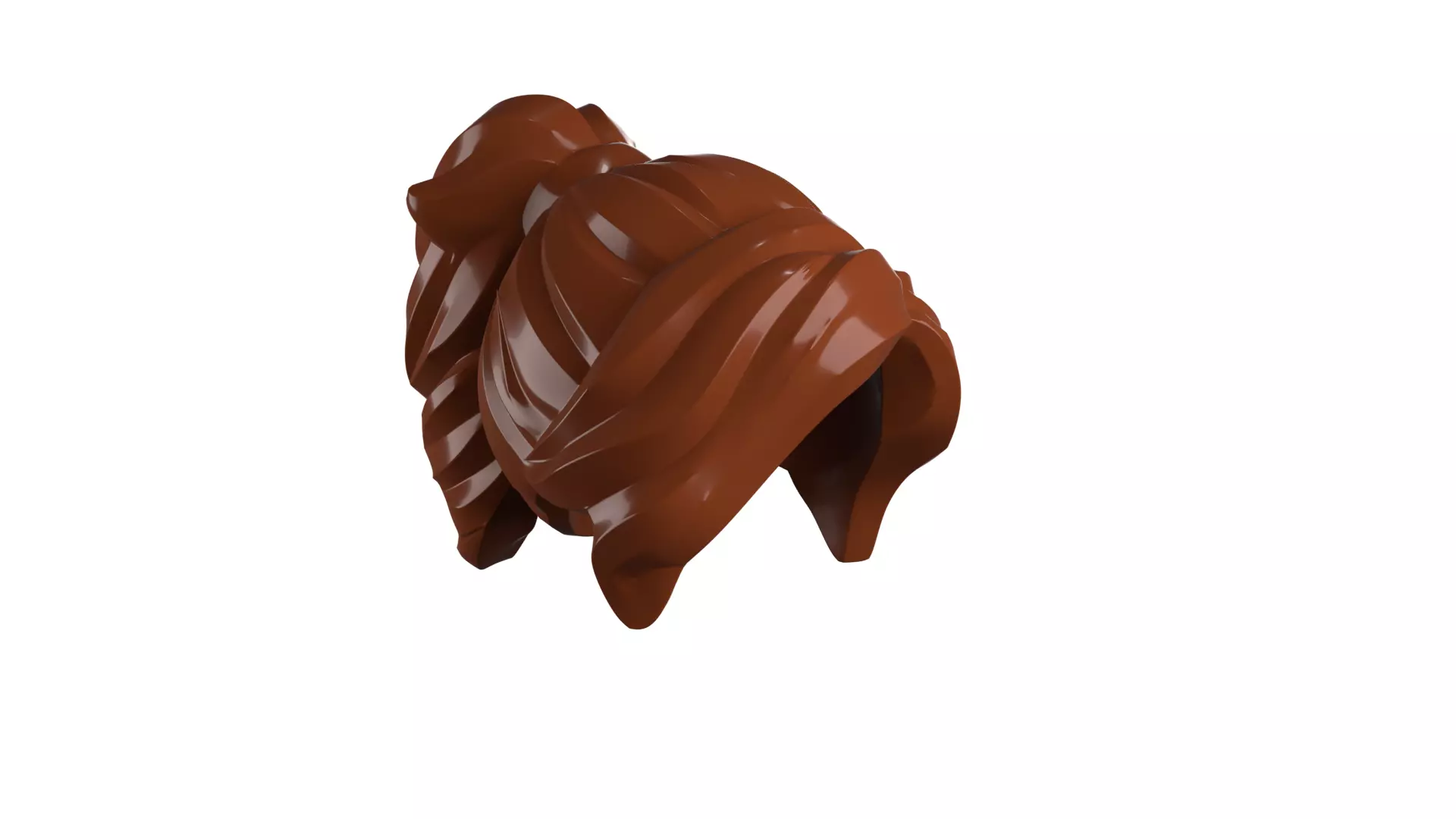 Custom3Dprint Minifigure Accessory - Minifigure Hair S2 - 070 3D print model_16