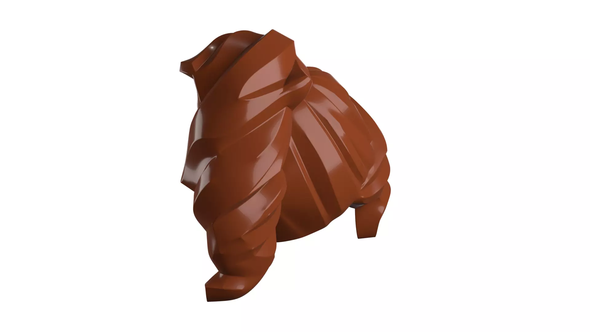 Custom3Dprint Minifigure Accessory - Minifigure Hair S2 - 070 3D print model_41