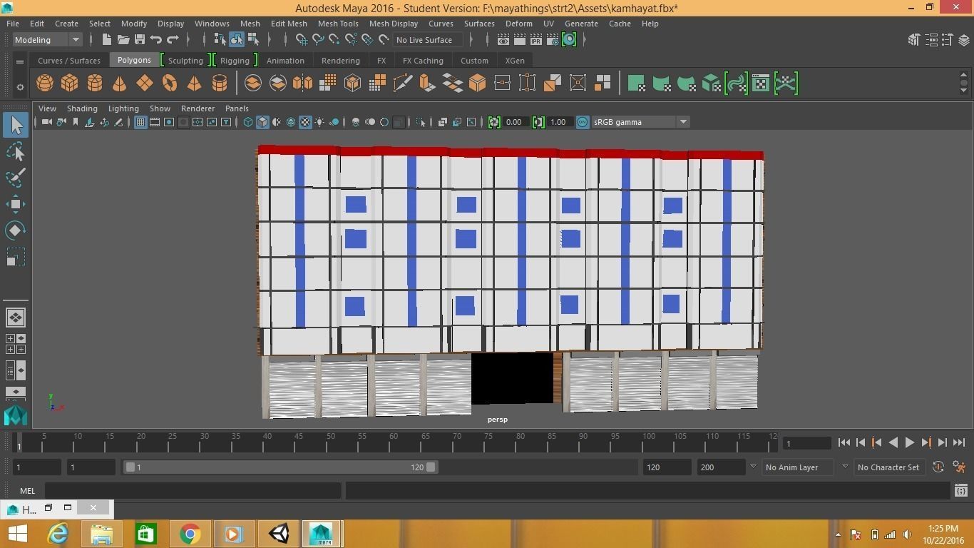 this is the building exterior  Free 3D model_0