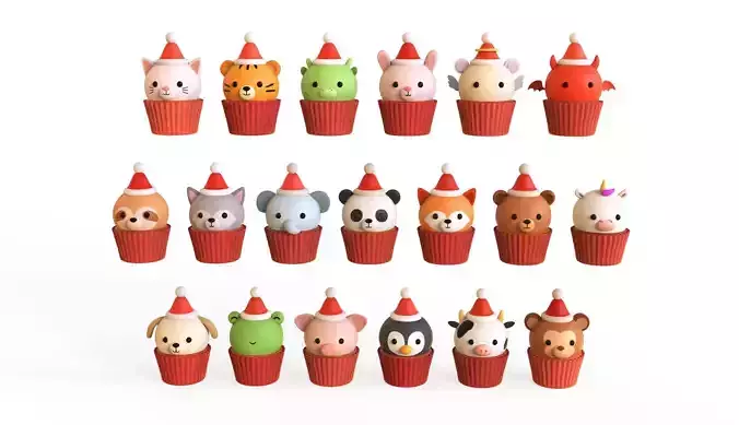 Christmas Theme Cupcakes