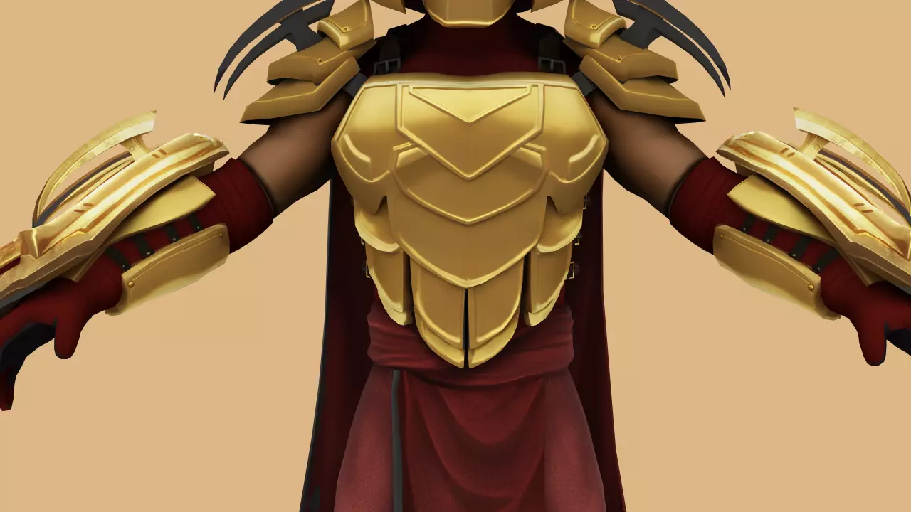 Shredder 21 Animation Low-poly 3D model_8