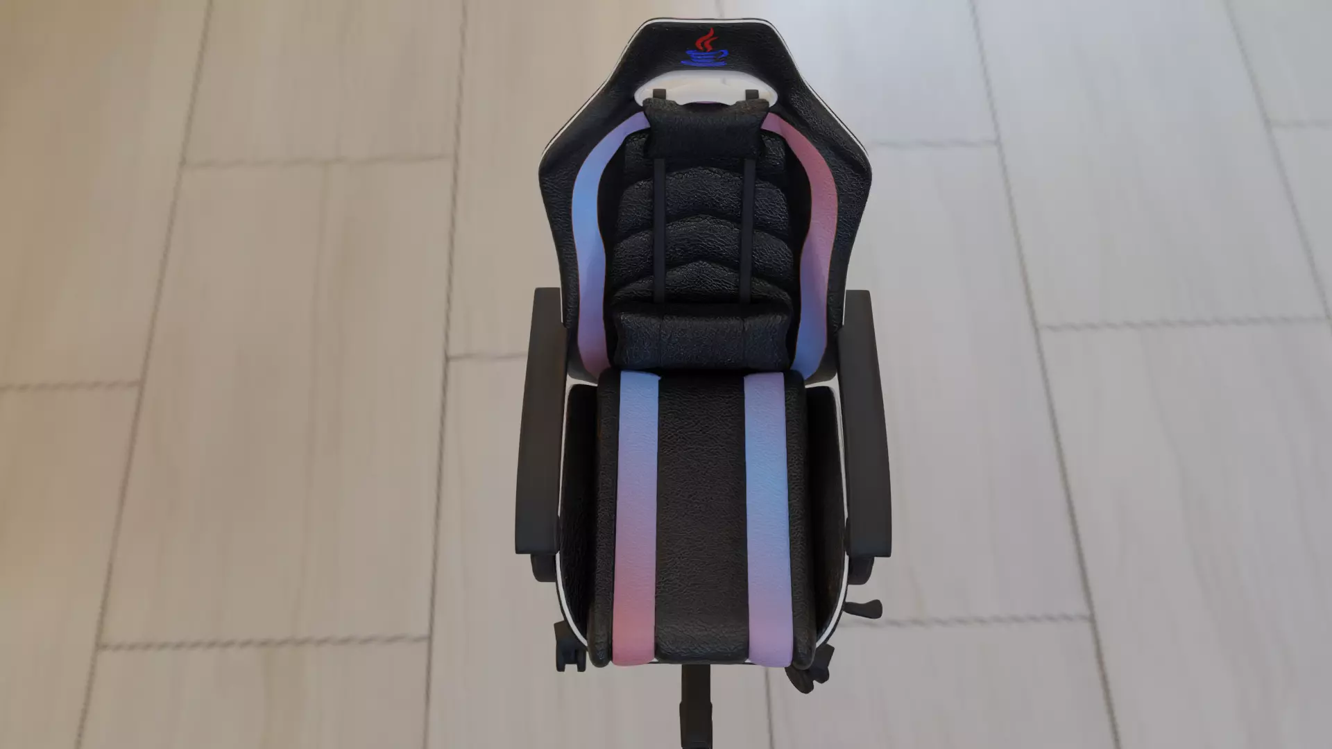 Gaming Chair 3D model_5
