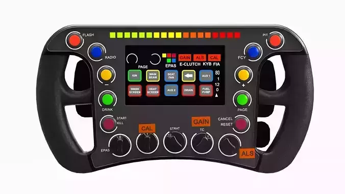 GT3 Racing Steering Wheel
