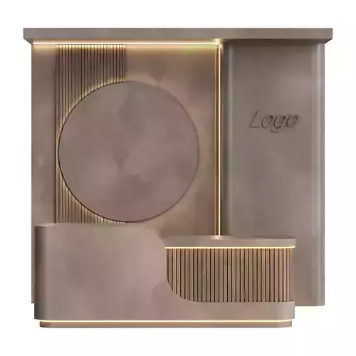 The modern reception 3D model