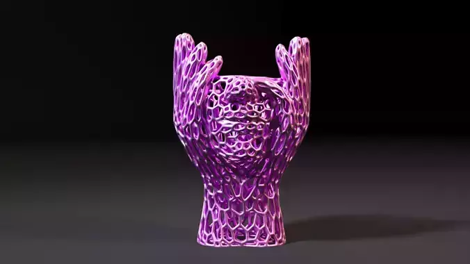 Thinking hands decor