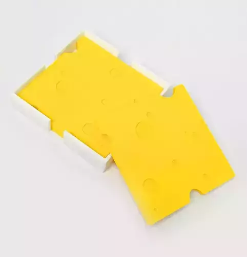 Cheese Coasters with Holder