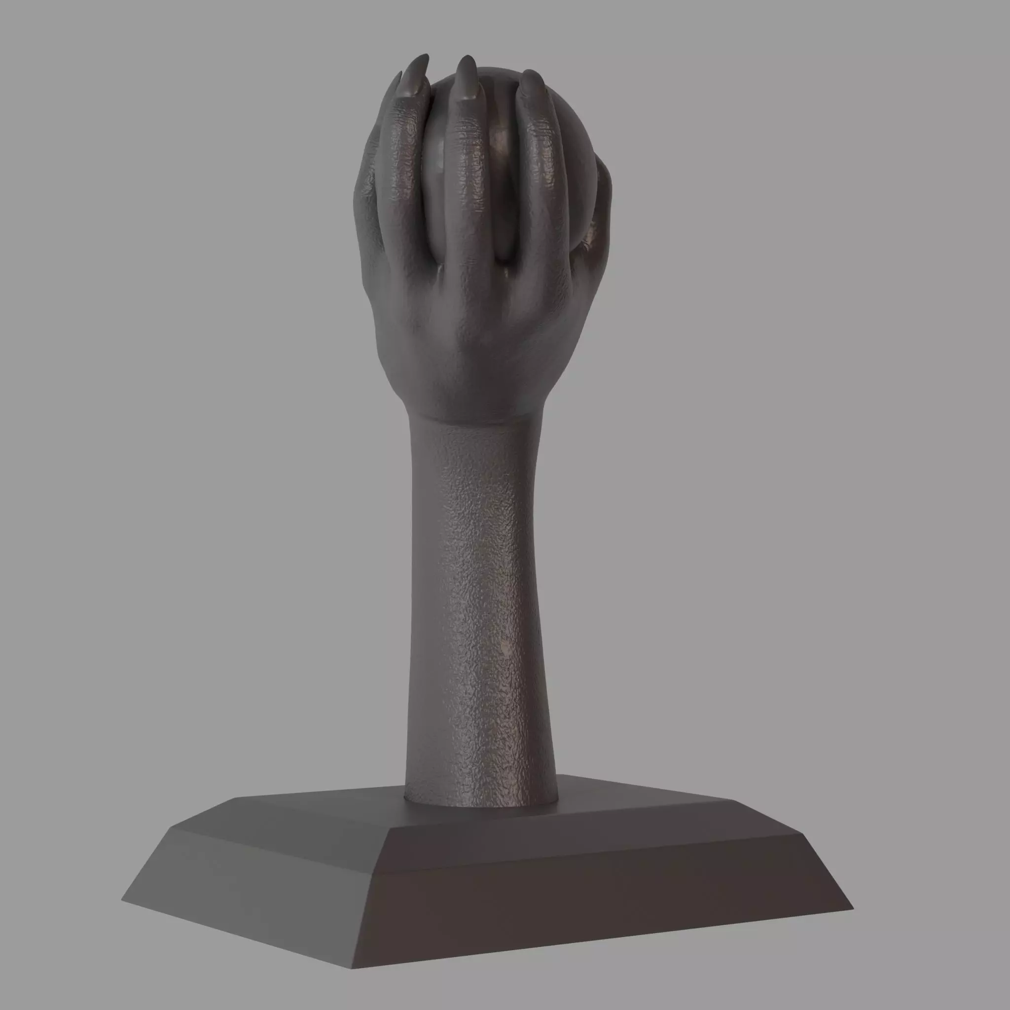 Halloween Eyeball Trophy 3D print model_7