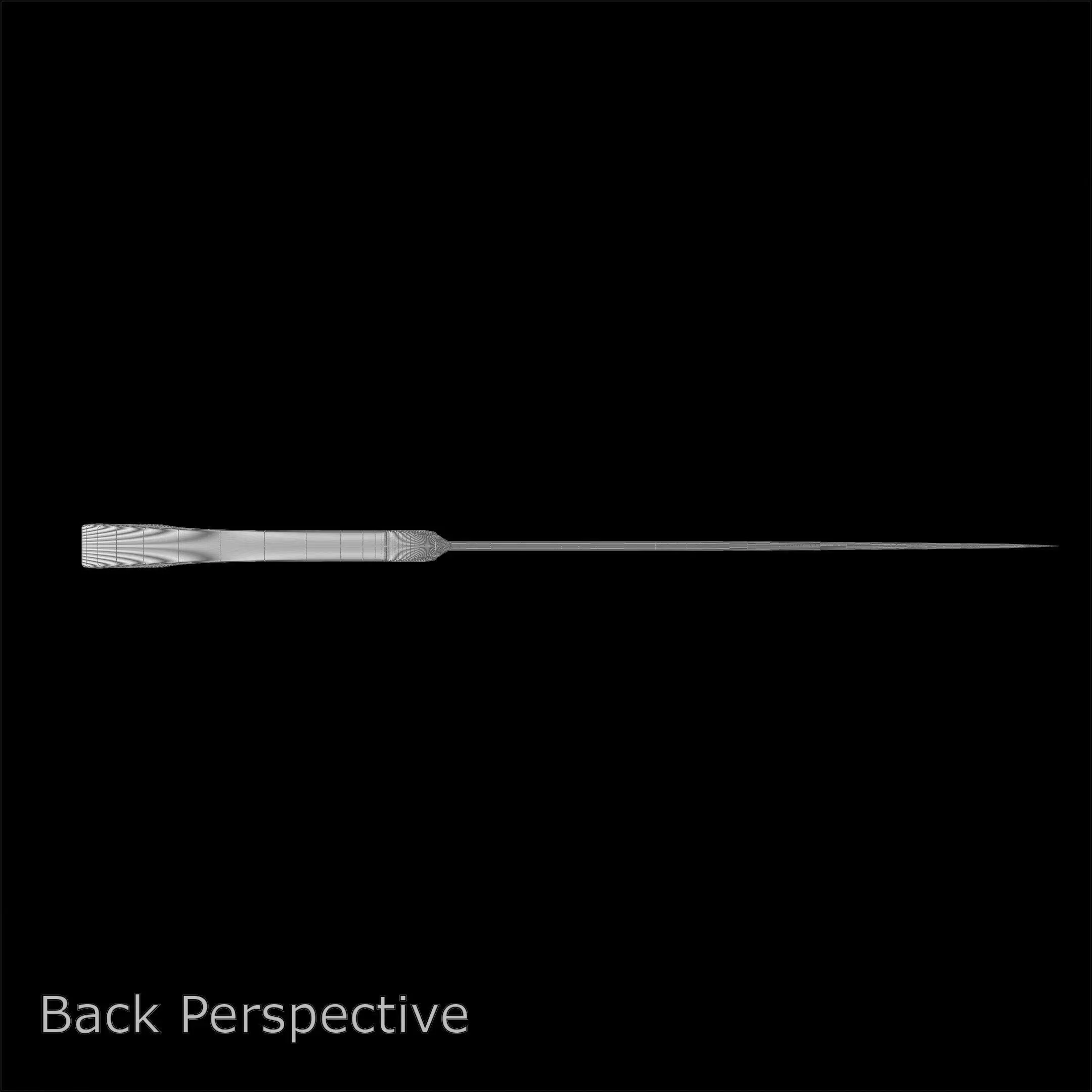 Knife Series 01 PBR 4K Damascus Steel 3D model_11