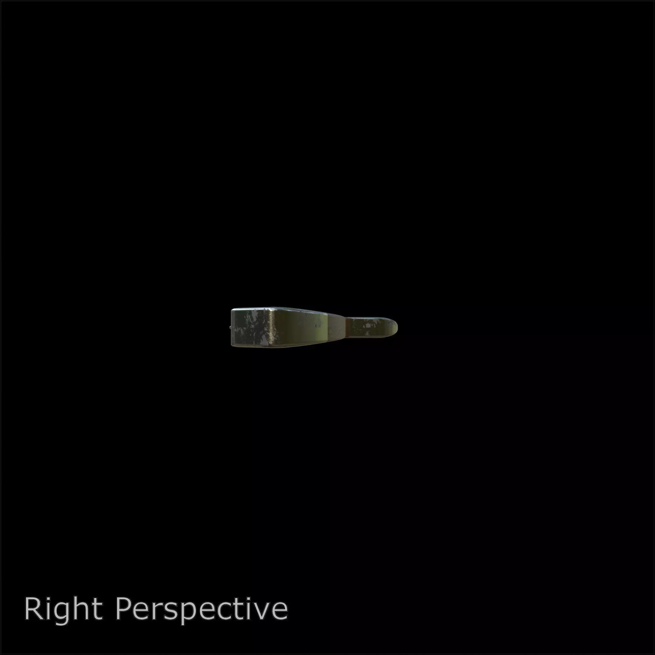 Knife Series 01 PBR 4K Damascus Steel 3D model_5