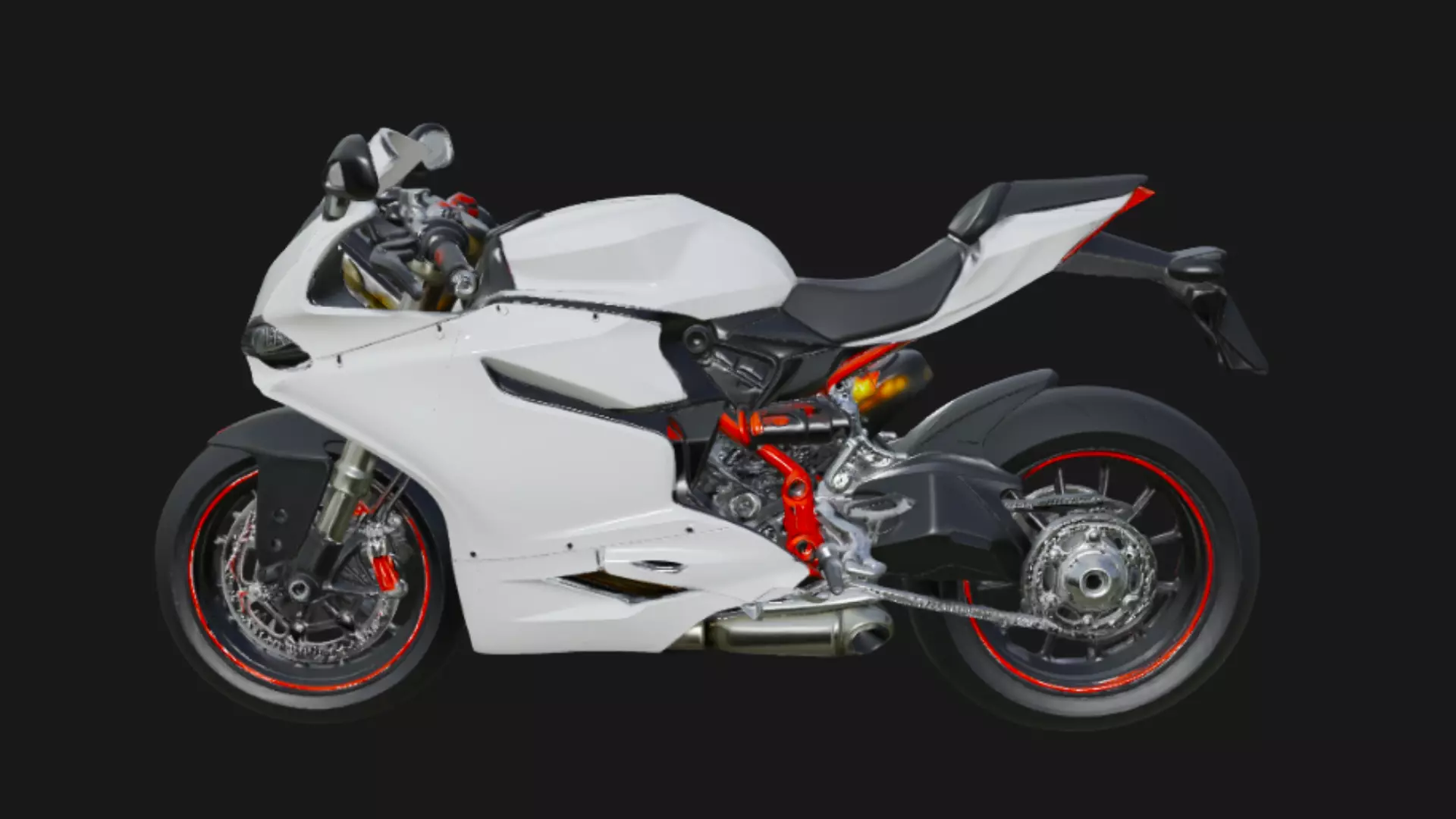 Ducati 1199 Panigale 2012 3D Model 3D model_3