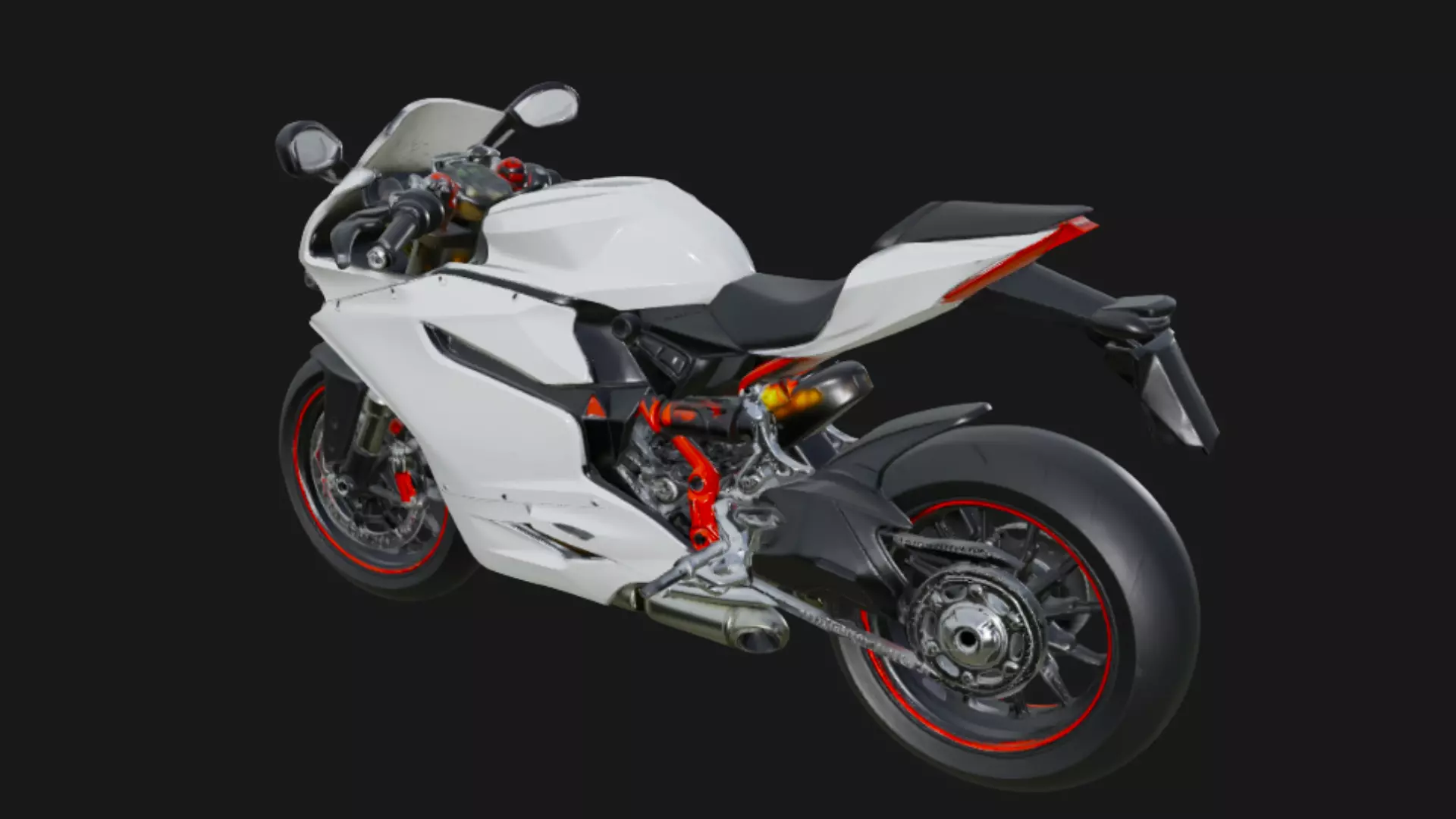 Ducati 1199 Panigale 2012 3D Model 3D model_2