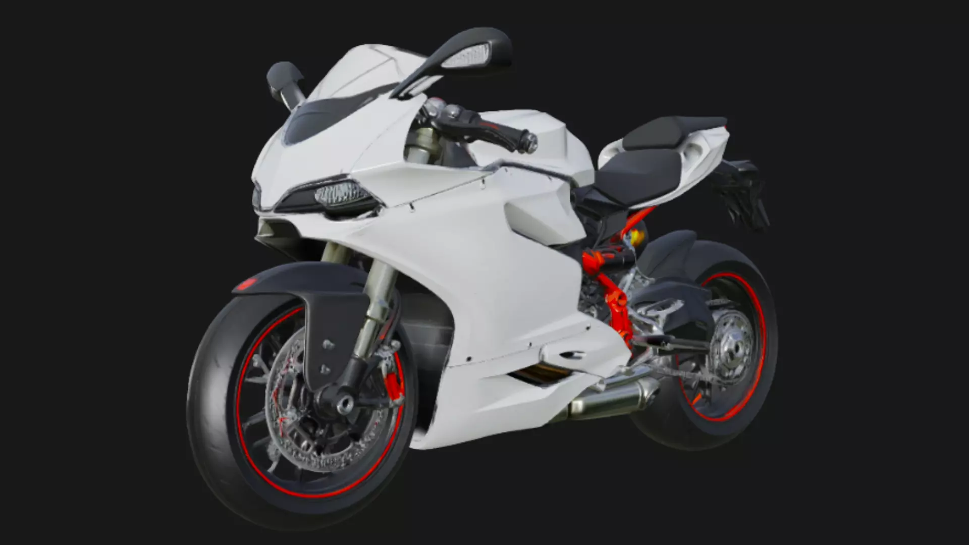 Ducati 1199 Panigale 2012 3D Model 3D model_0
